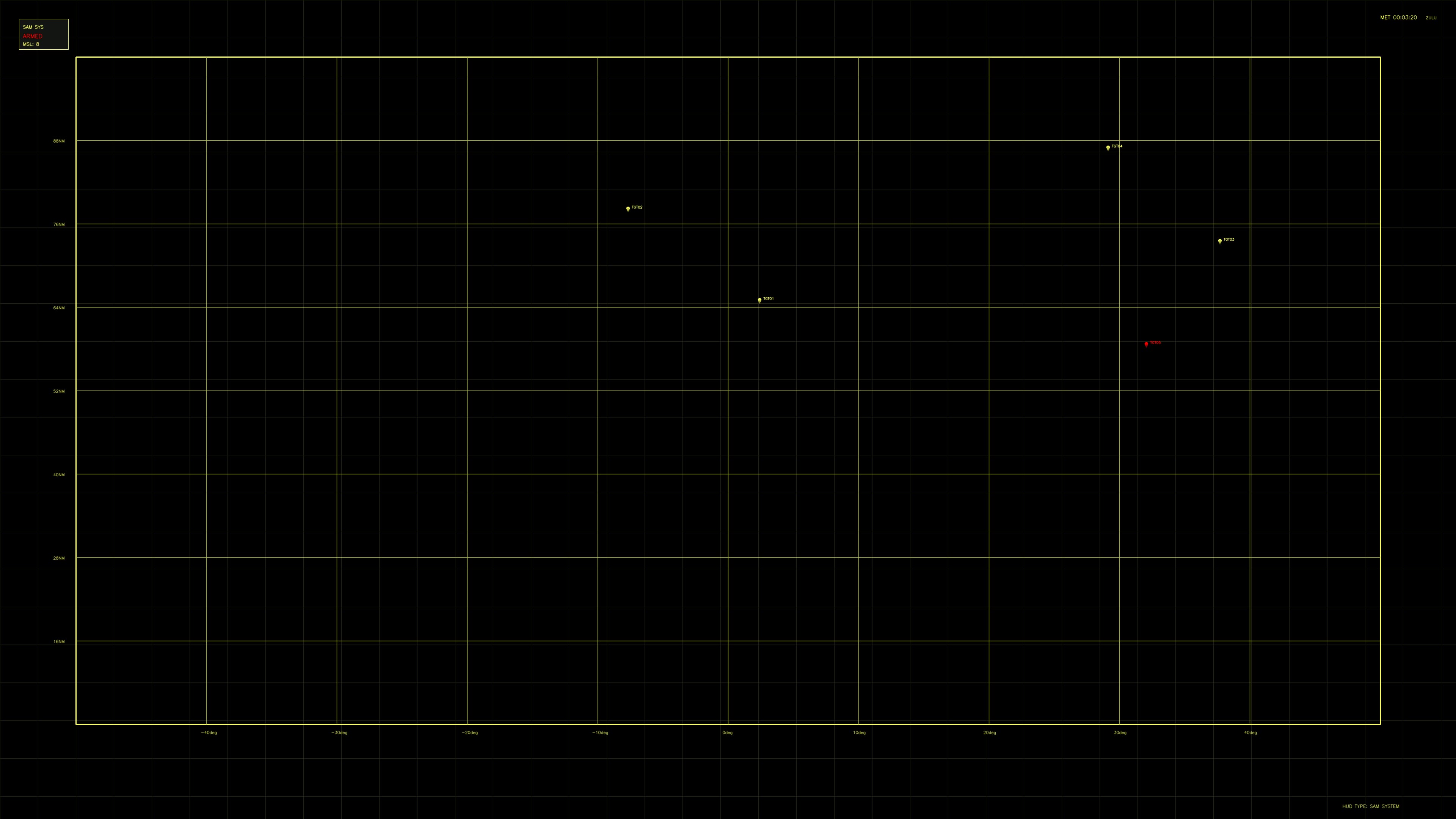 Military gui war stock footage for science fiction production with hud animation and digital elements present in a dark setting