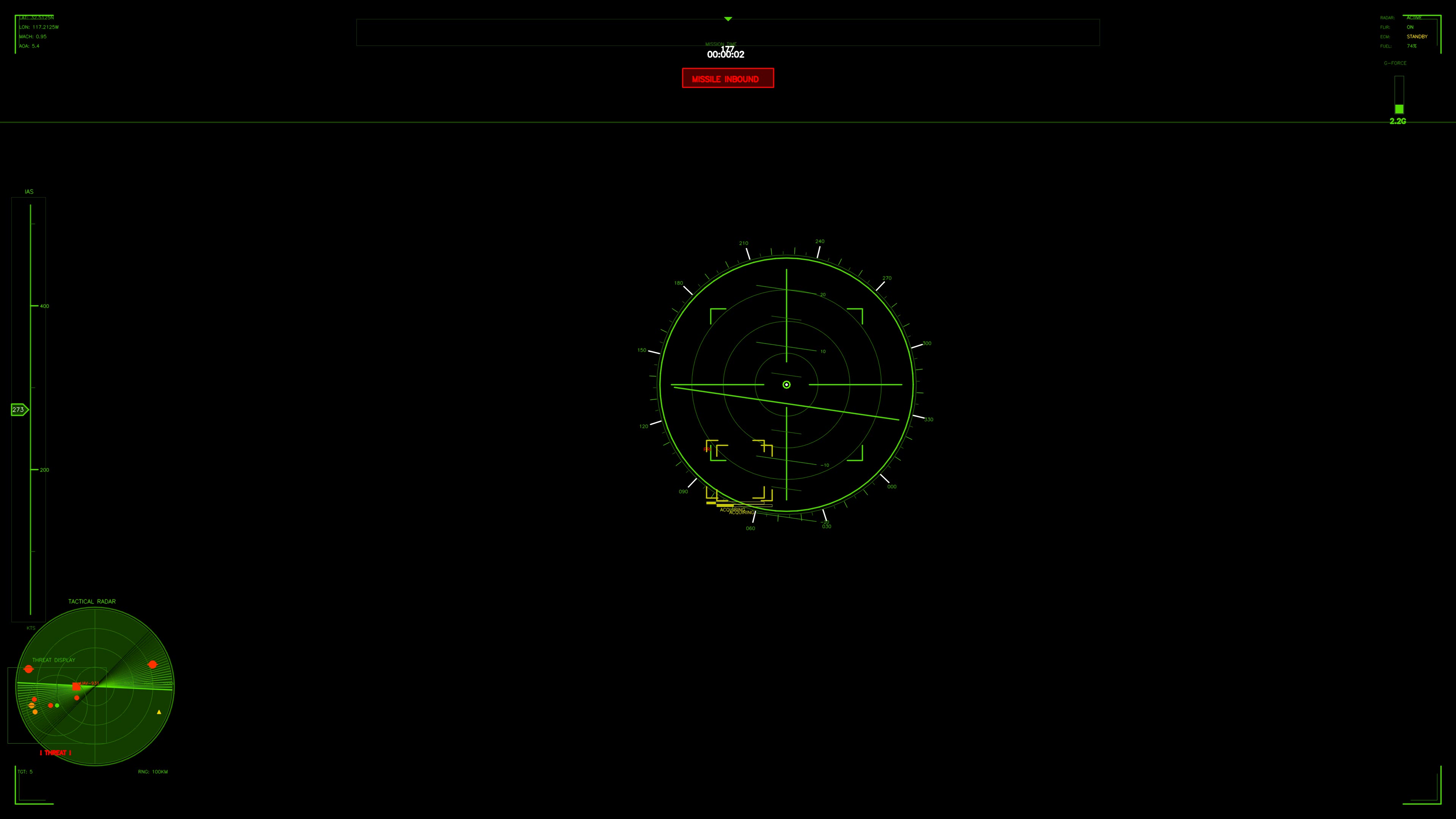 Military gui war stock footage hud animation for science fiction production in a futuristic setting