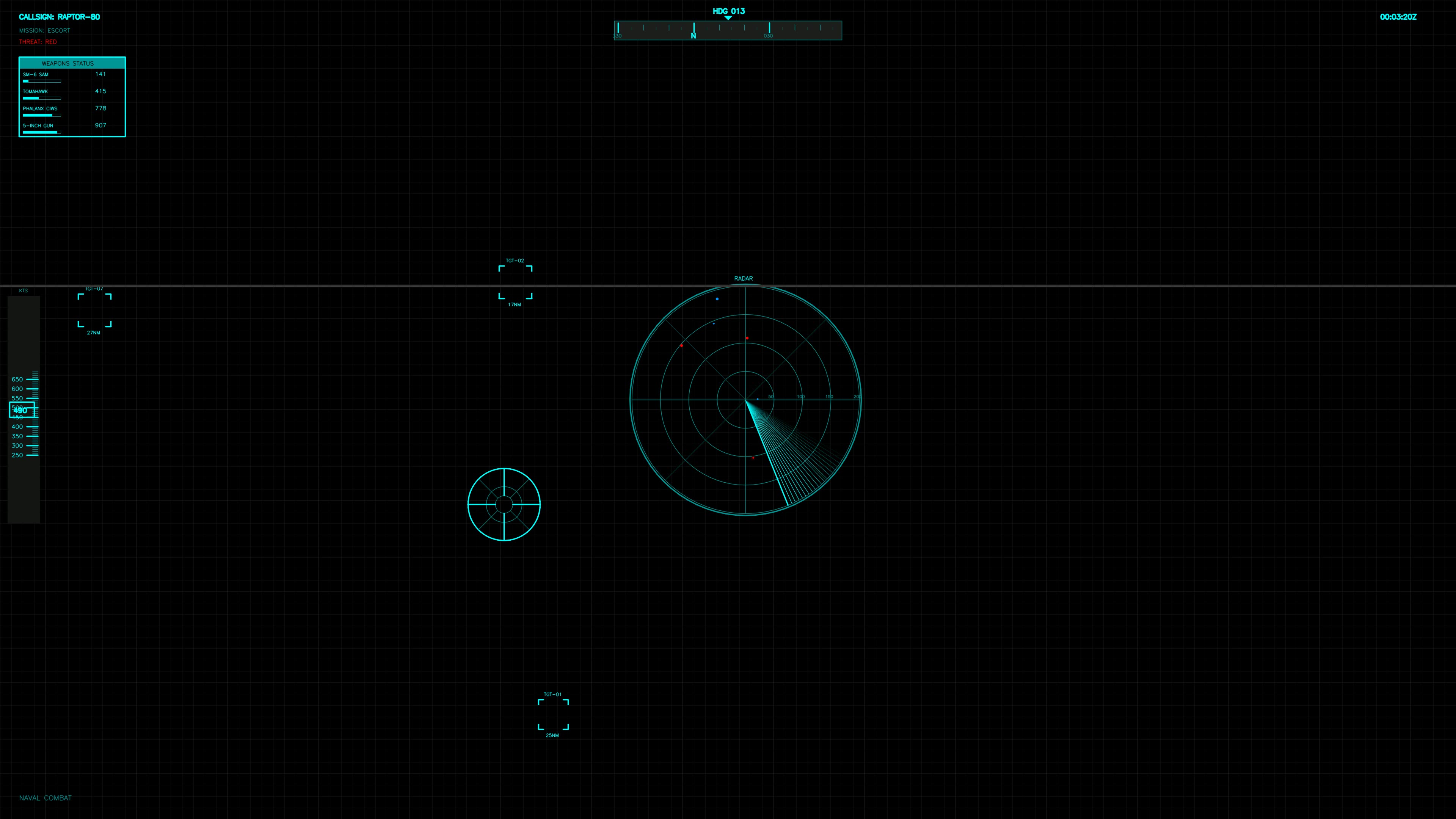Military gui war stock footage hud animation for science fiction production provides data and visual feedback
