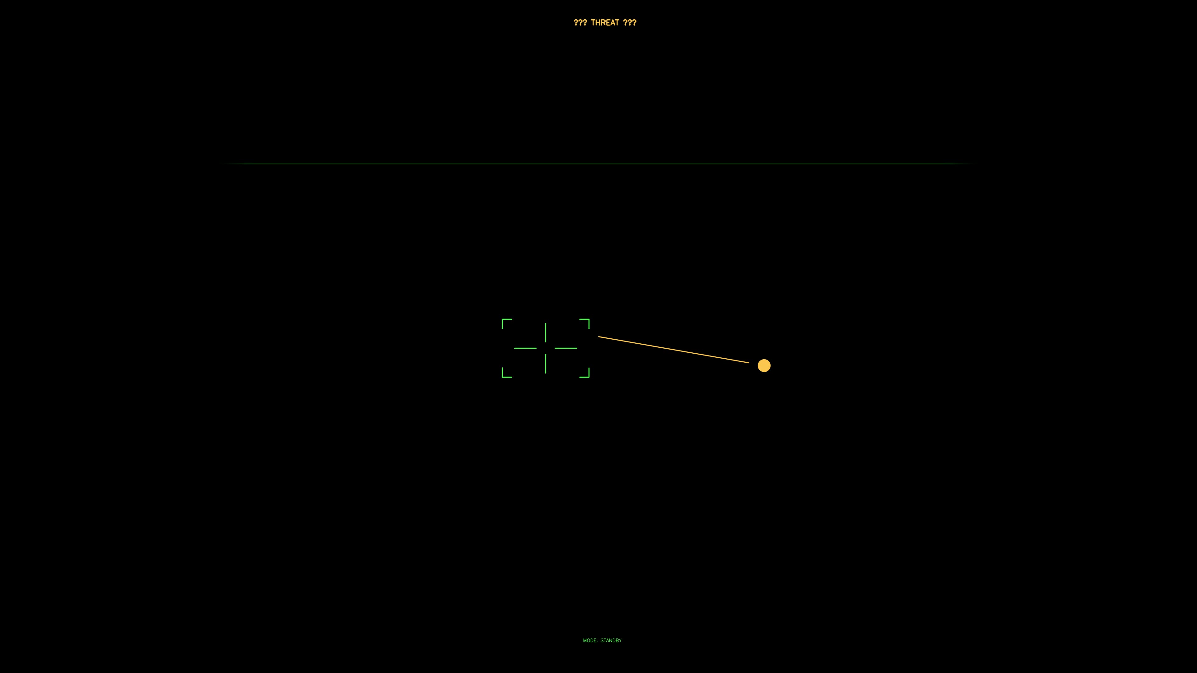 Military gui war stock footage for science fiction production with hud animation in action