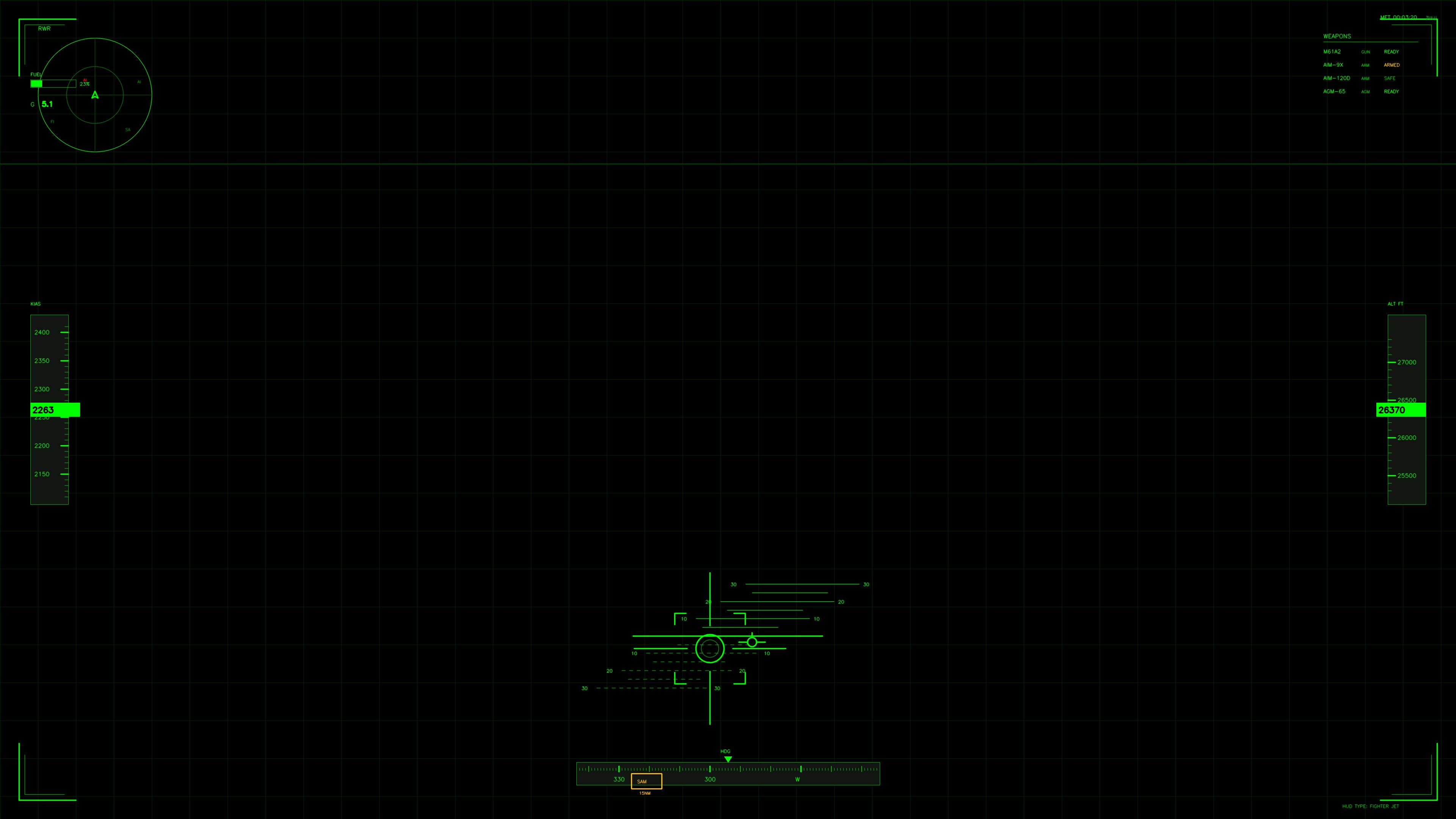 Military gui war stock footage hud animation suitable for science fiction video production displaying targeting interface and tactical display