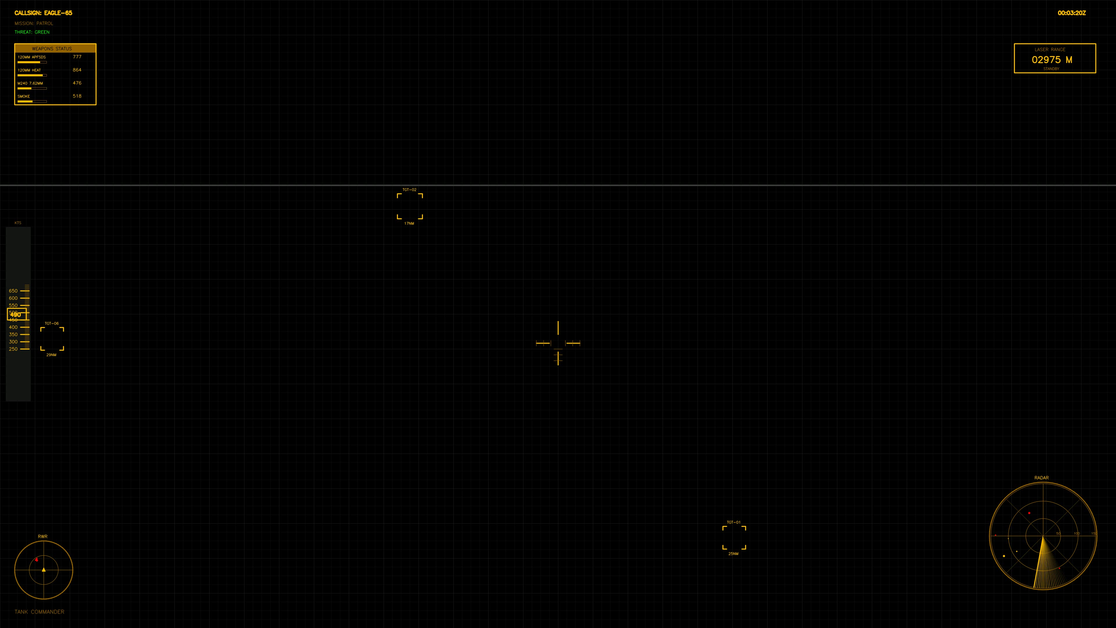 Military gui war stock footage hud animation for science fiction production showcasing targeting systems and data readouts