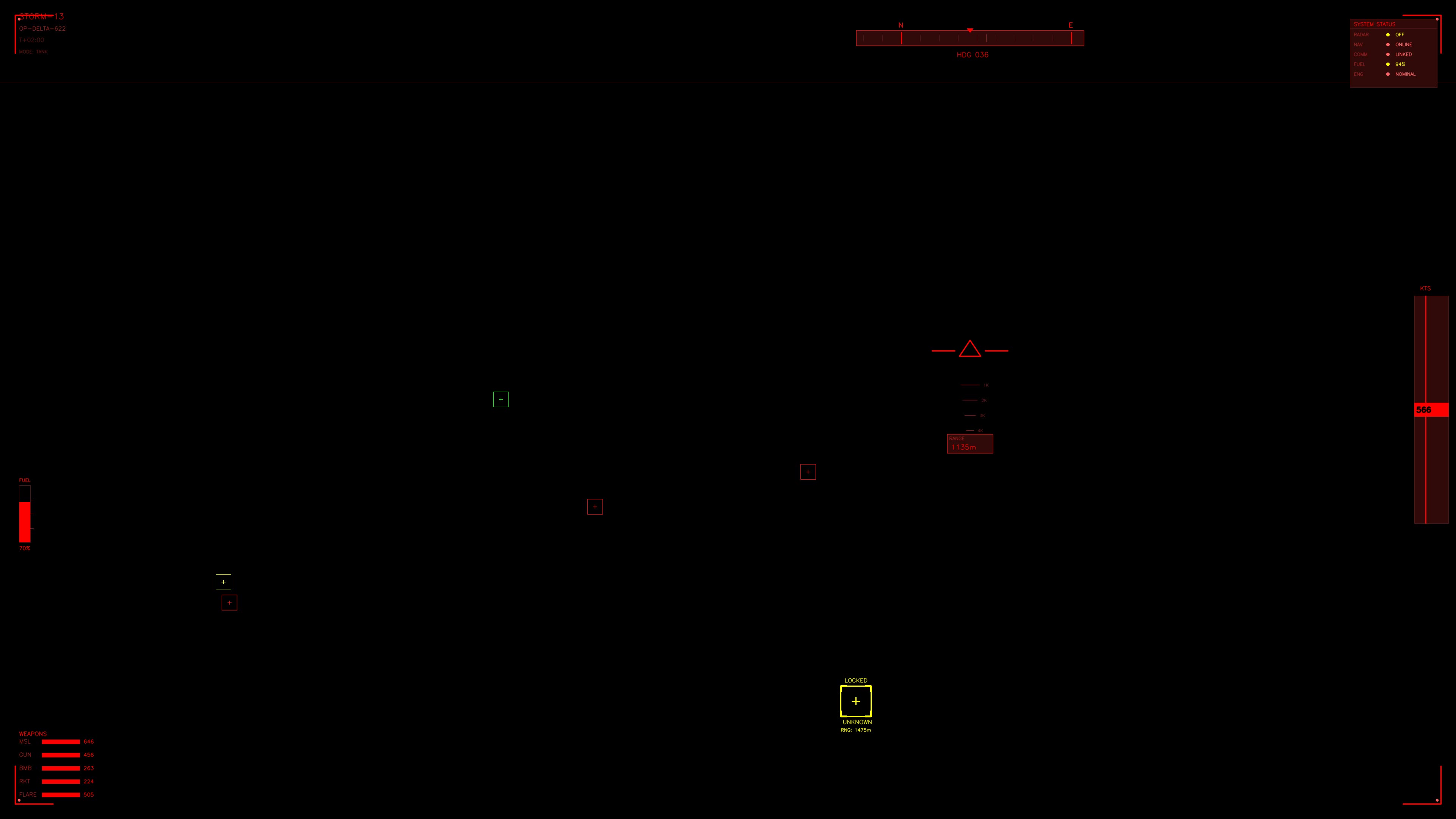 Military gui war stock footage hud animation for science fiction production with digital elements and graphical display