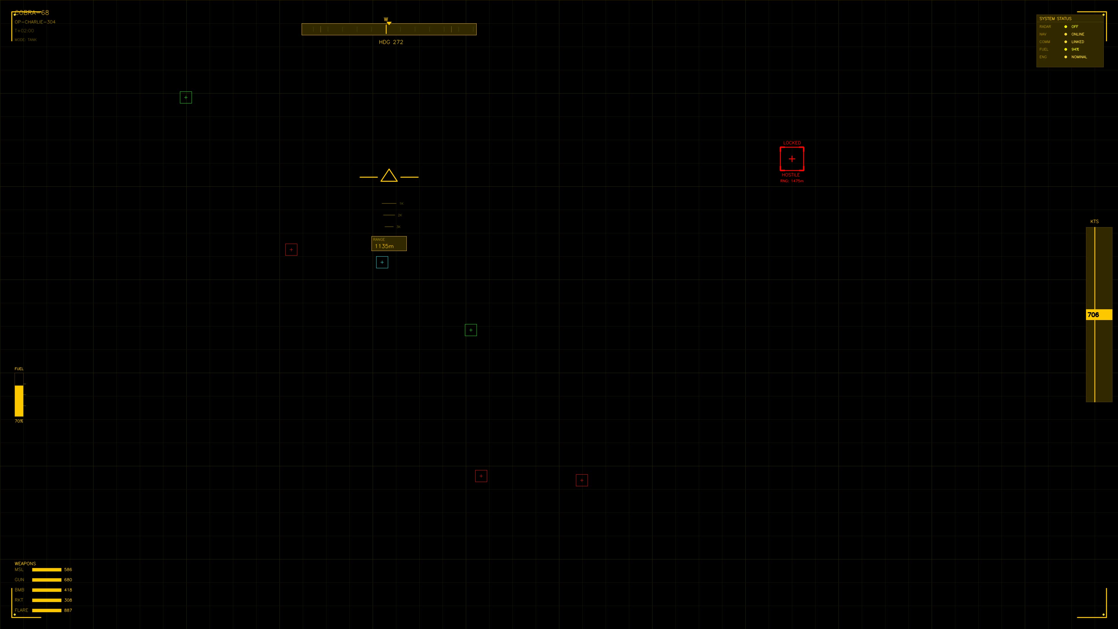 Military gui war stock footage hud animation designed for science fiction production with dynamic visual elements and data displays