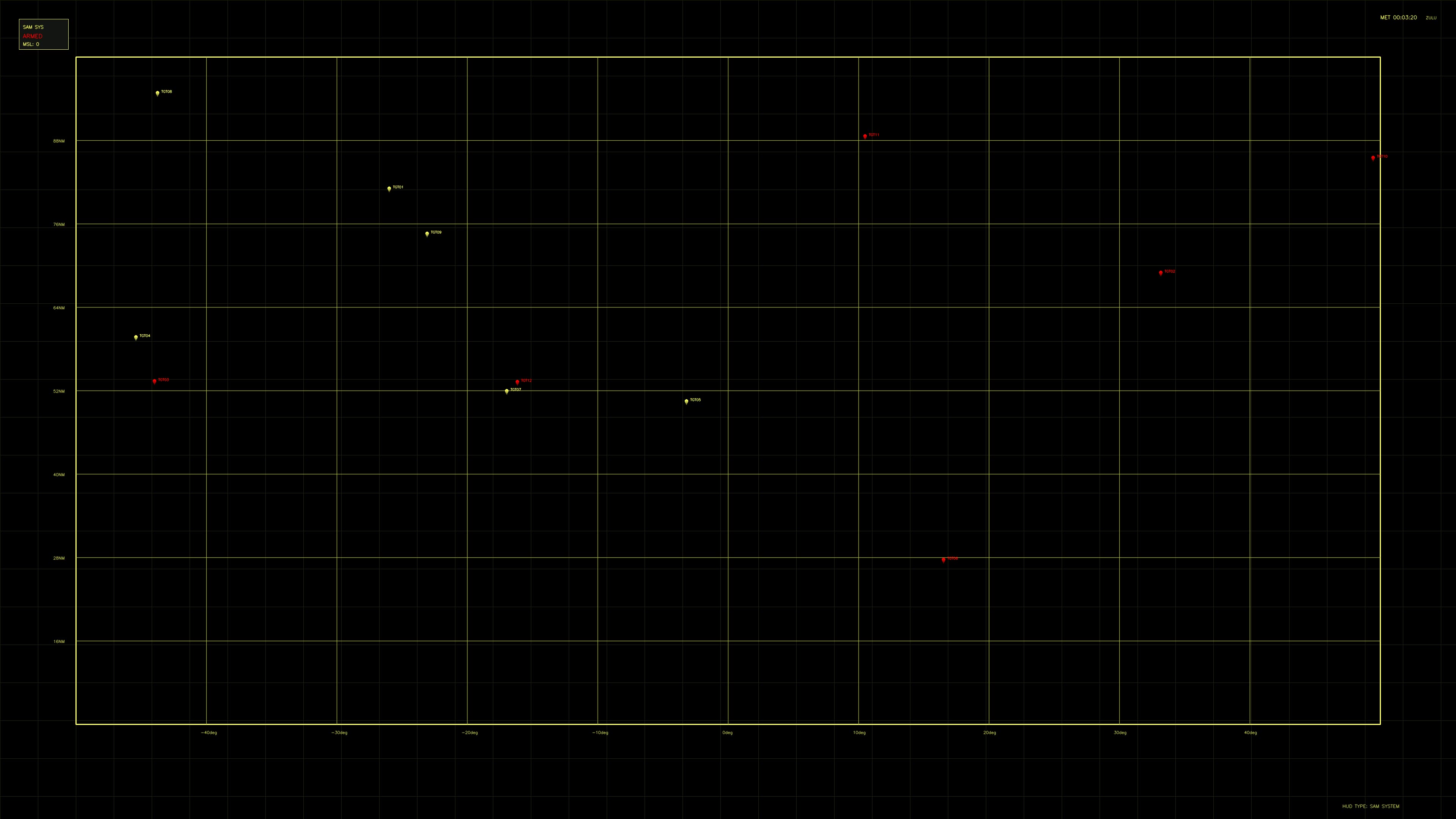 Military gui war stock footage hud animation for science fiction production featuring data overlay and grid display in dark background