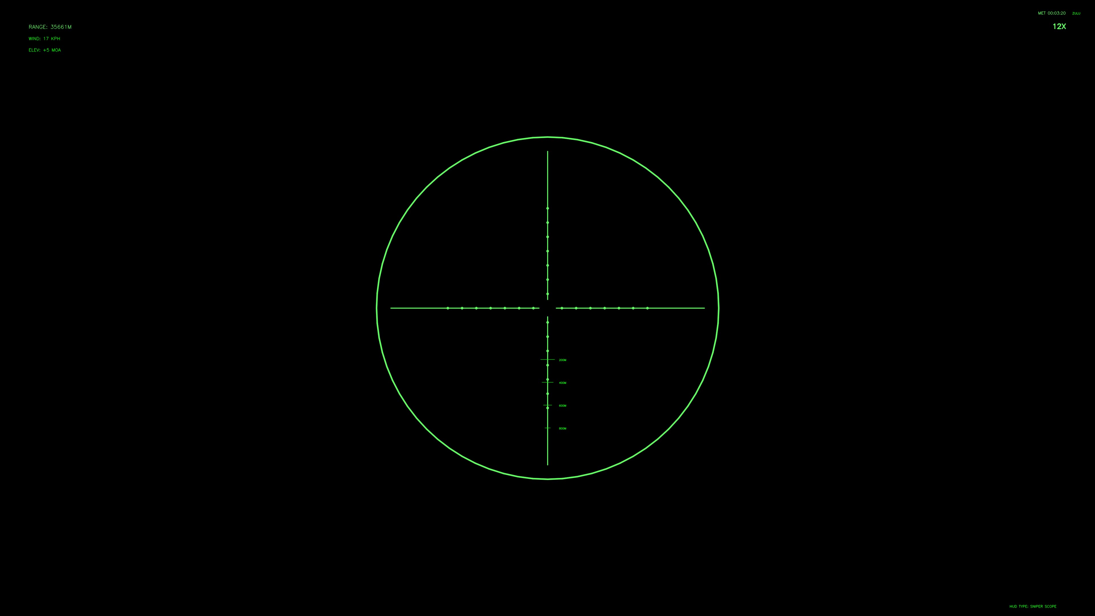 Military gui war stock footage hud animation for science fiction production showing targeting interface in dark background