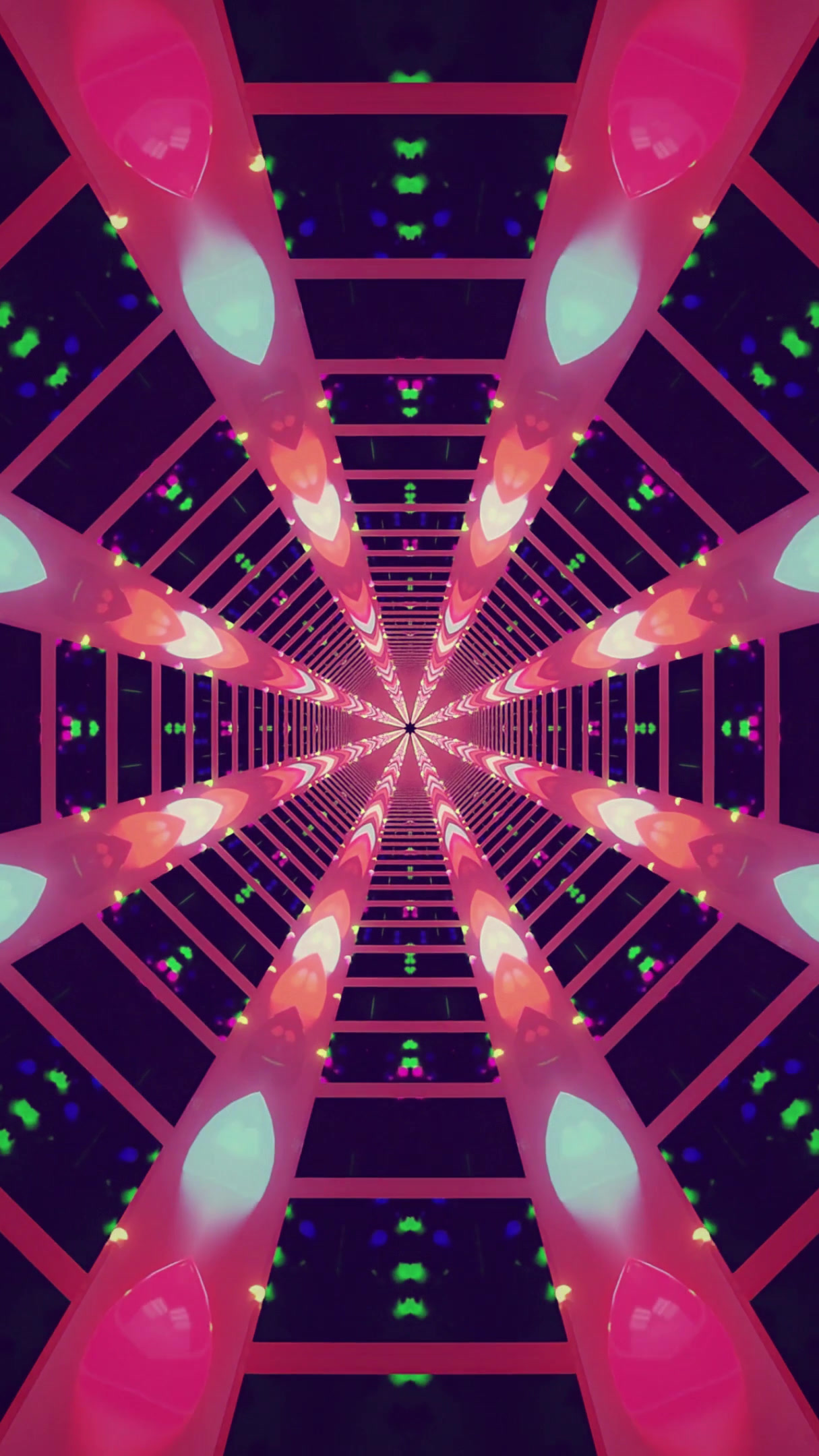Tunnel video vj loop screensaver provides a mesmerizing visual ex