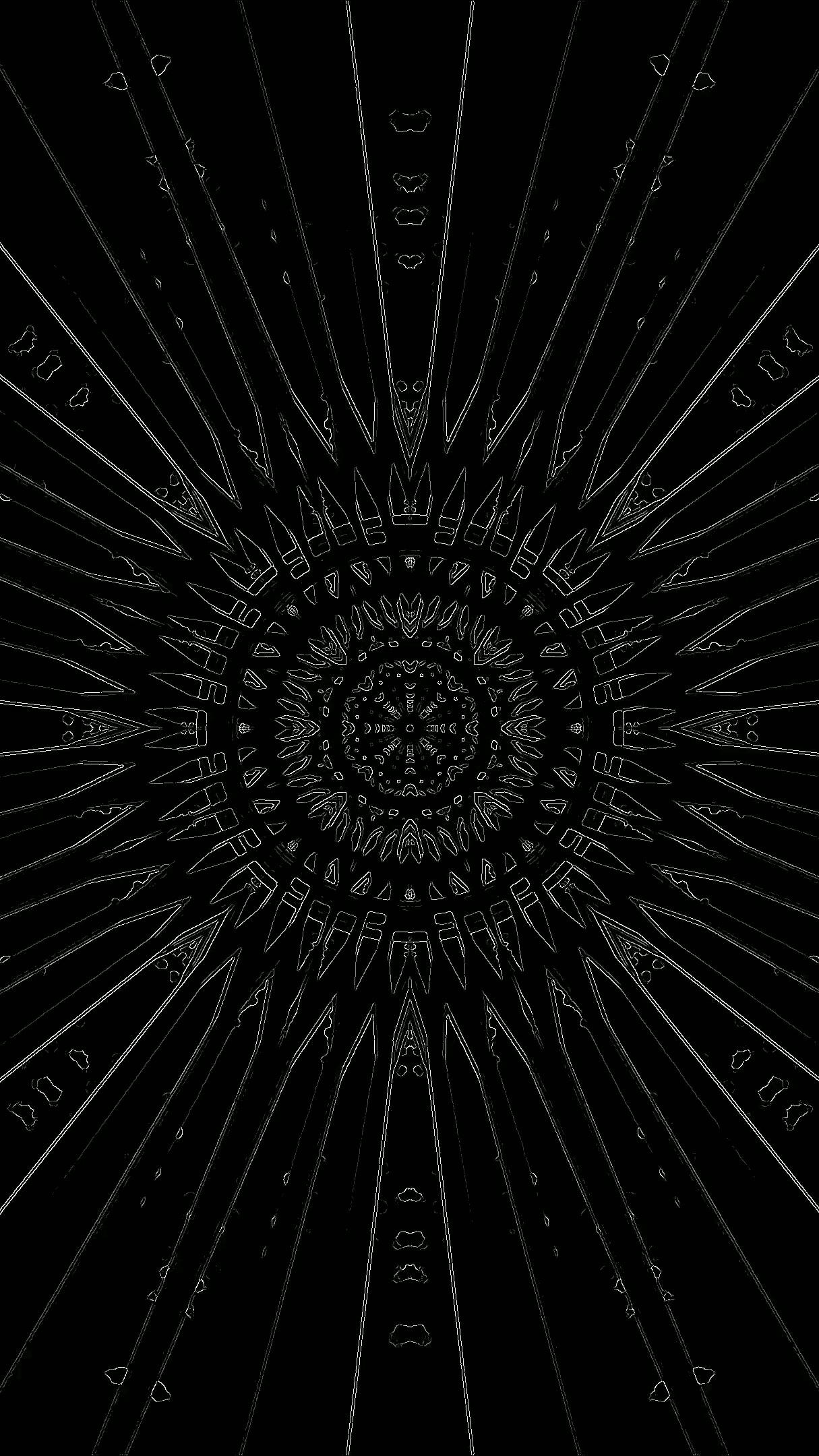 Vivid tunnel video loop screensaver creating mesmerizing patterns and seamless motion for an immersive experience