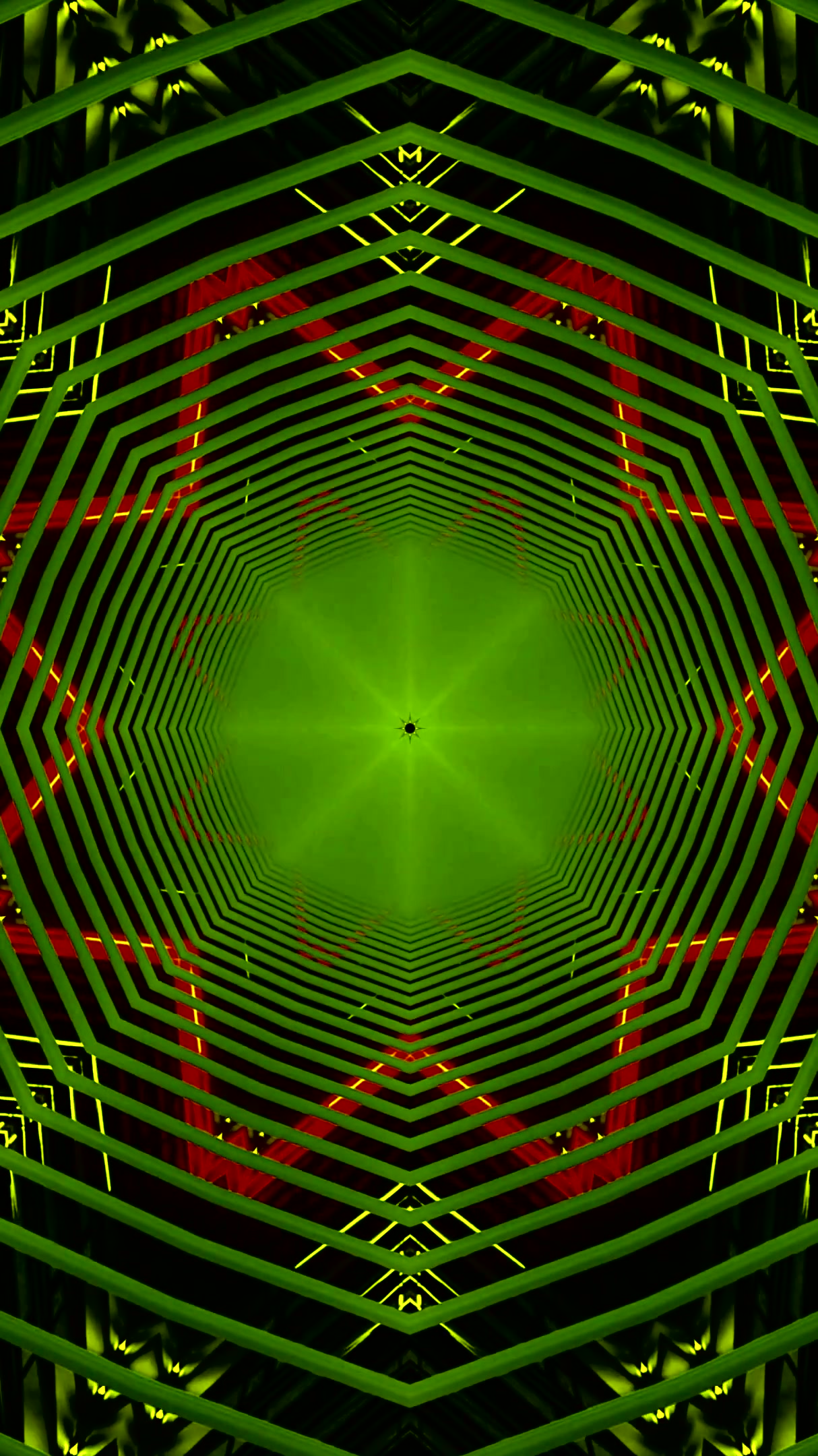 Colorful tunnel video loop creates engaging visual effects with seamless transitions and a dynamic atmosphere