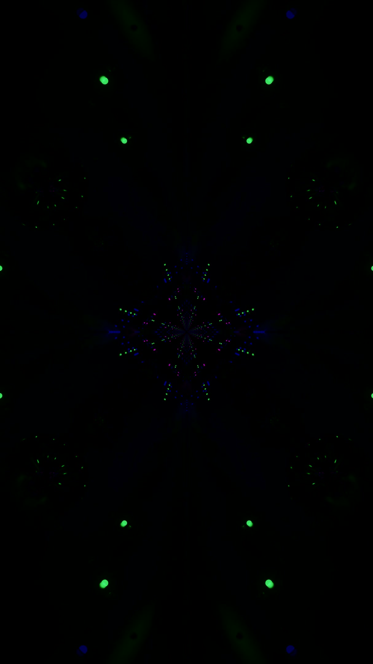 Vibrant tunnel loop animation with pulsating colors and mesmerizing patterns for screensaver display