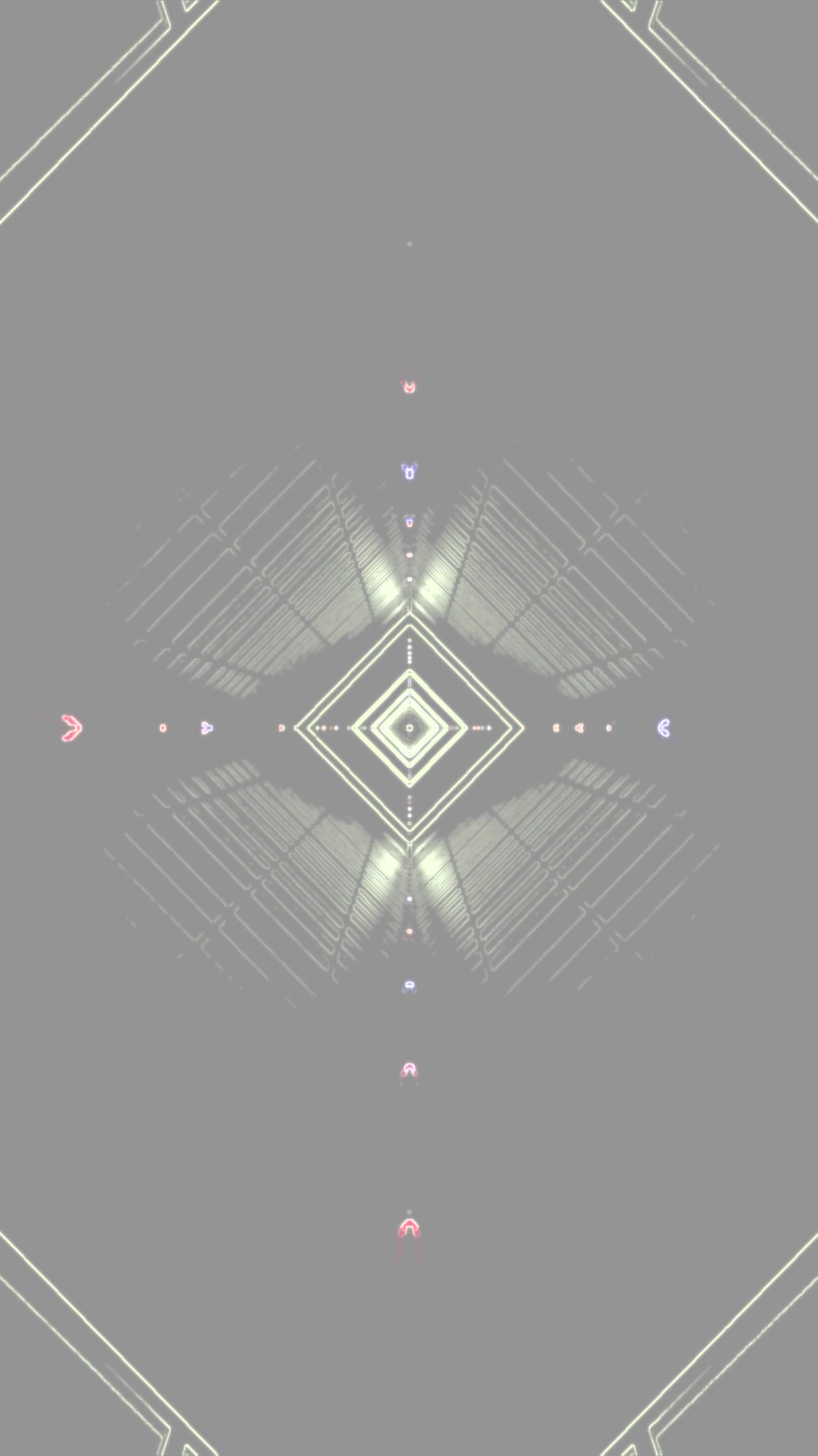 Colorful tunnel video loop creates an immersive digital experience with endless patterns and light