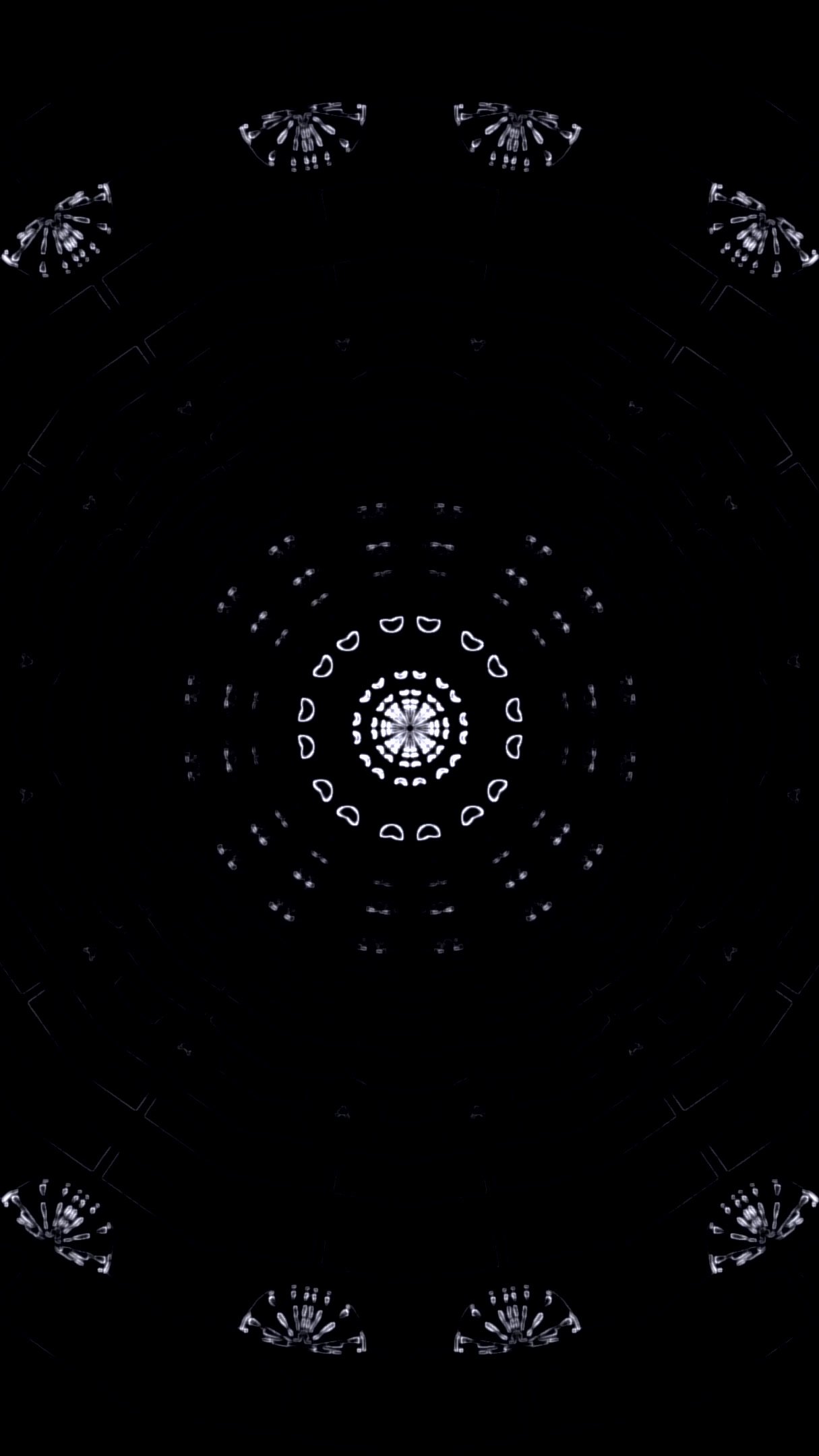 Endless tunnel effect video loop creating a mesmerizing visual experience