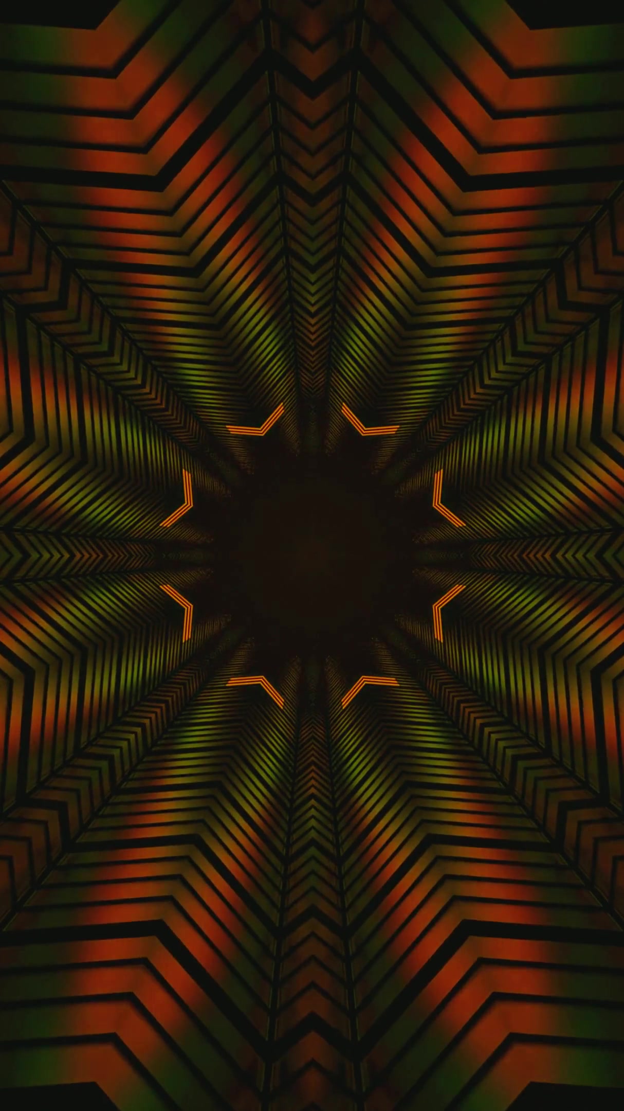 Tunnel video vj loop screensaver providing a seamless visual experience with vibrant colors and engaging patterns