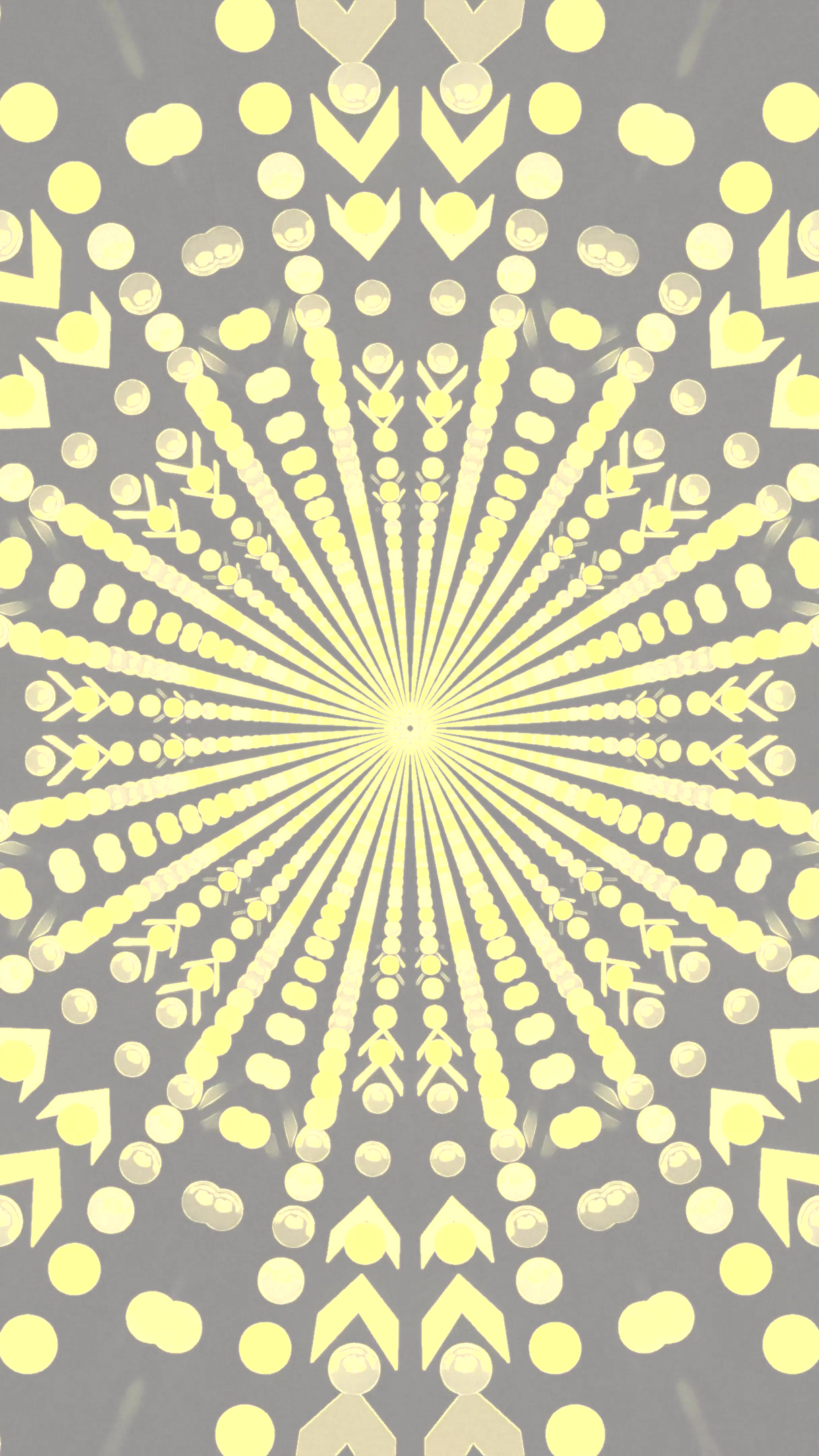 Tunnel video loop featuring vibrant patterns and seamless motion