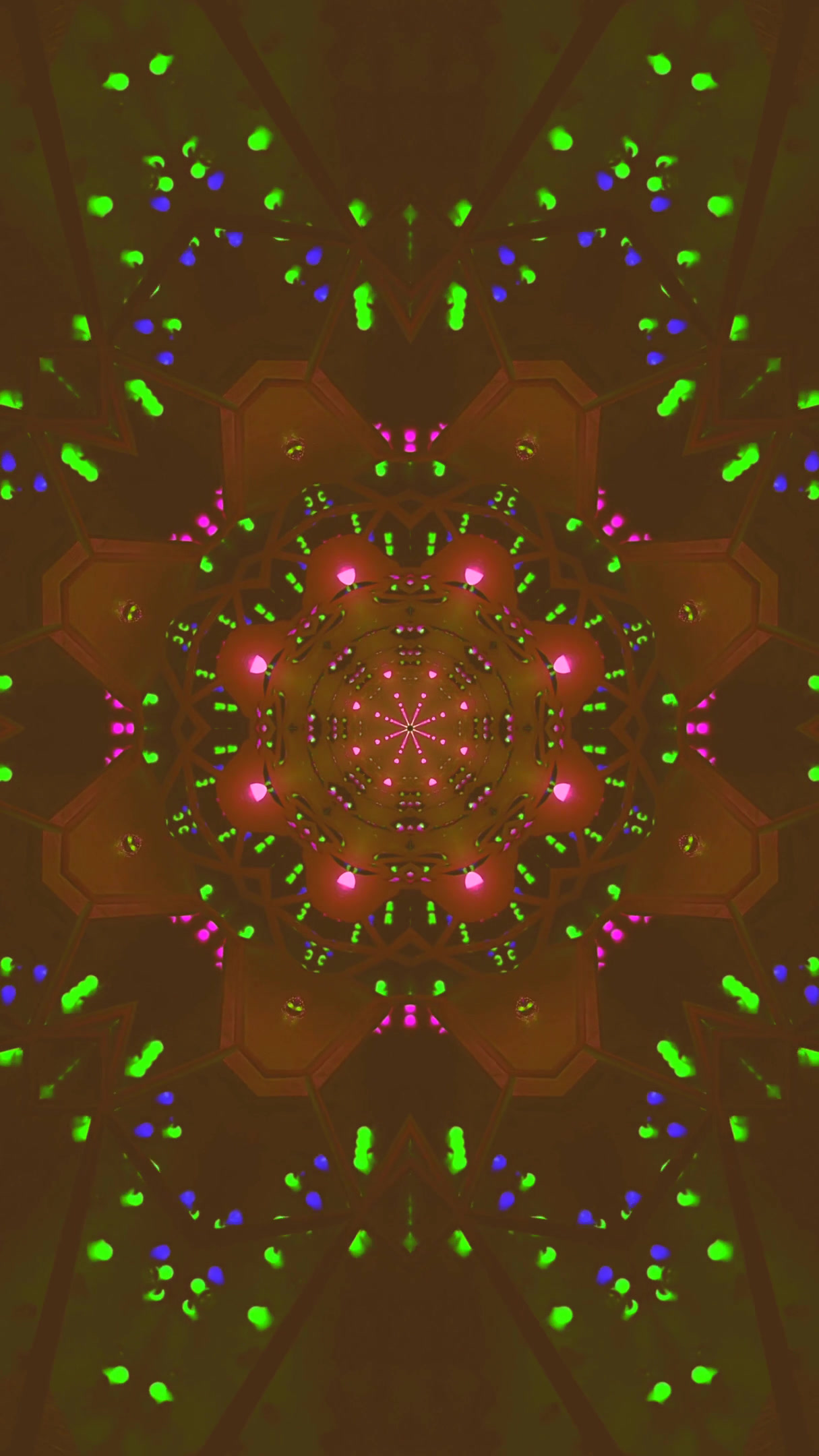 Seamless tunnel animation creates a mesmerizing visual experience with vibrant colors and dynamic patterns