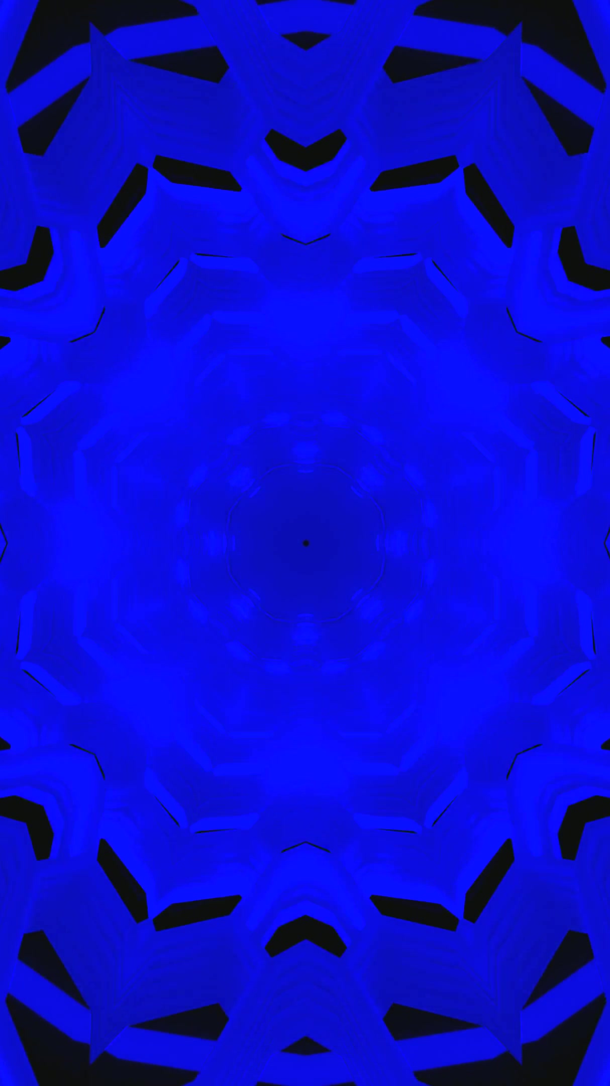 Vibrant tunnel video loop screensaver with seamless motion and captivating blue tones