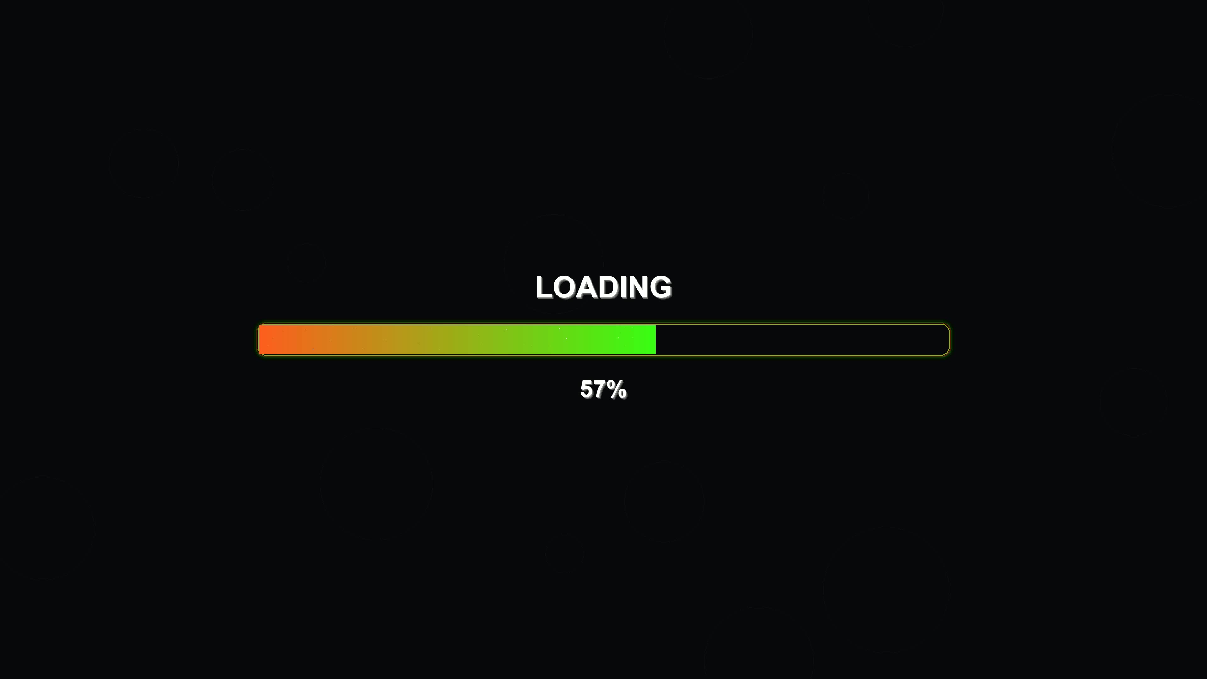 Modern style progress bar animation for waiting periods during online tasks or applications that provides visual feedback to users