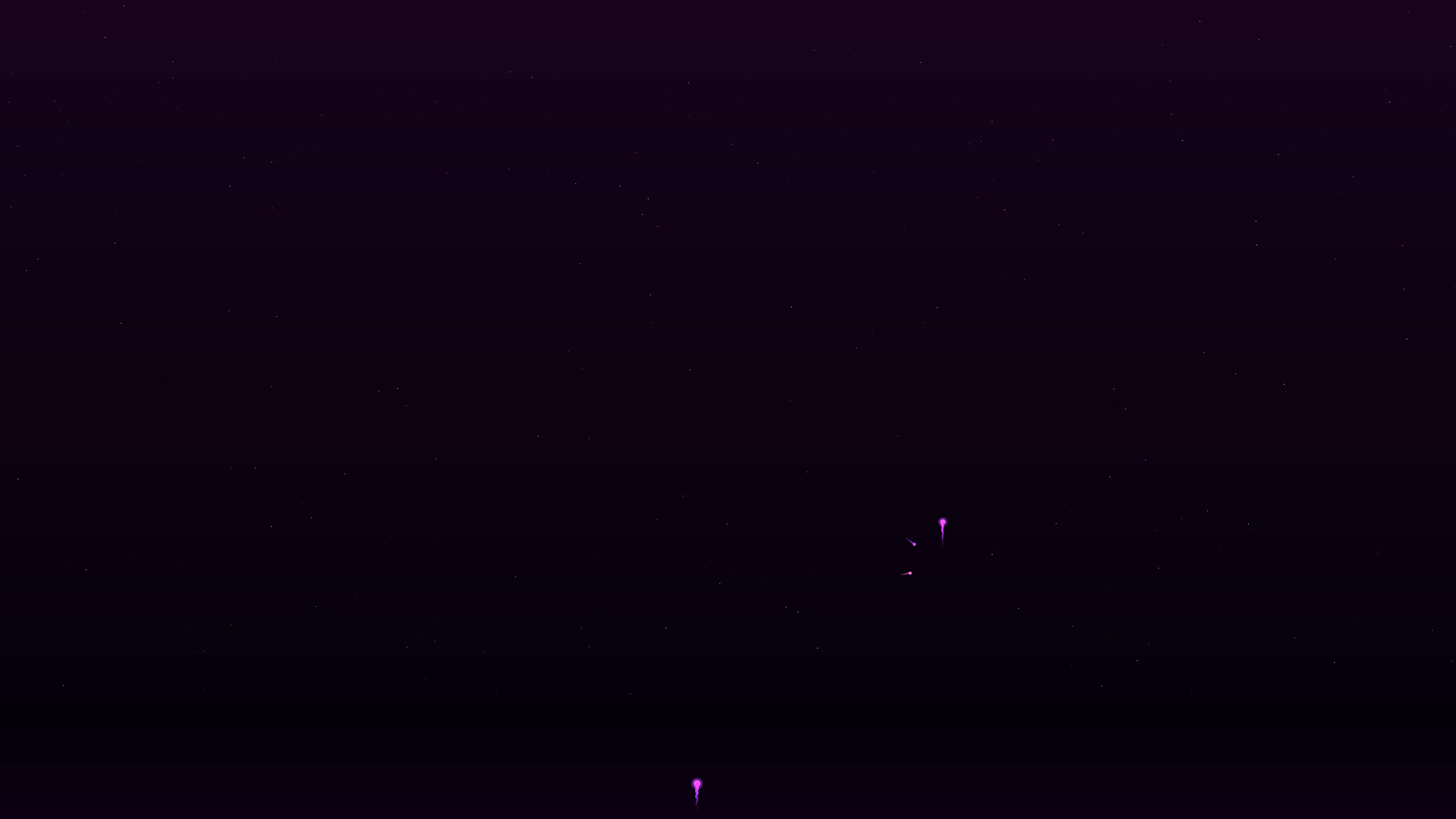 Neon glow effect firework with glitter effect creates bright display at night in celebration of event