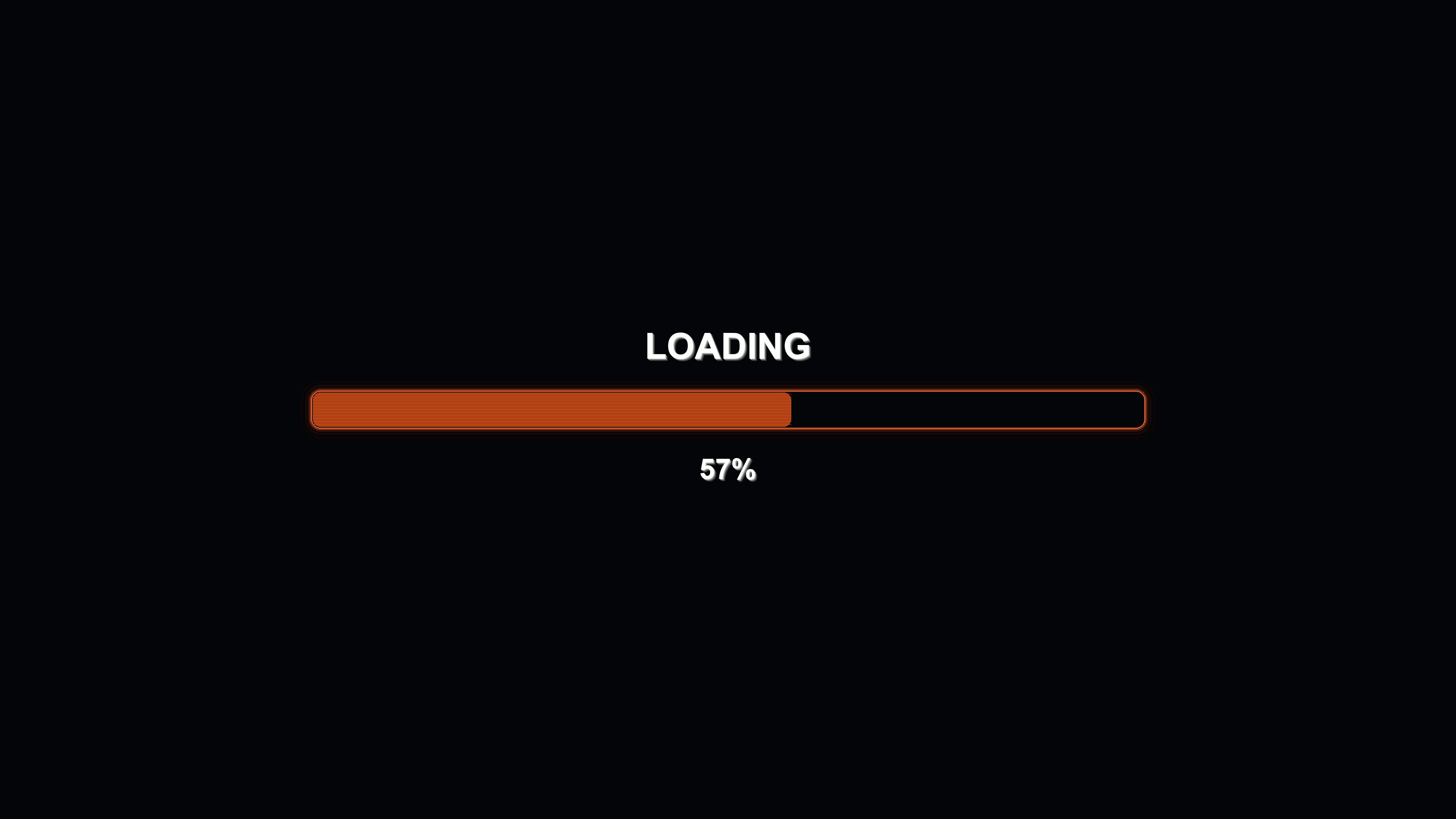 Modern progress bar animation displays colorful loading status during a digital process with vibrant tones and smooth transitions