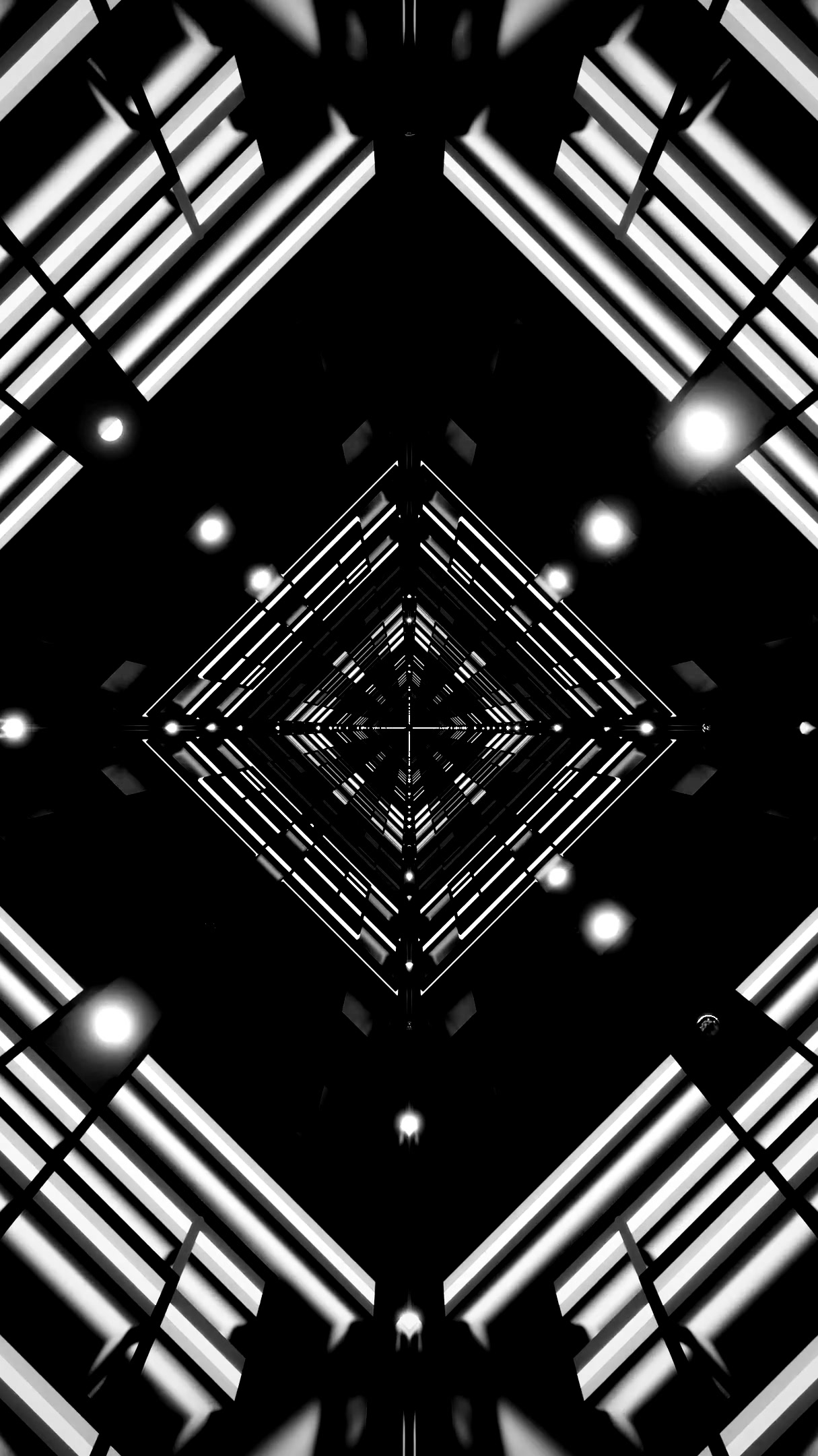 Tunnel video vj loop screensaver creates a captivating visual experience in a seamless and mesmerizing environment