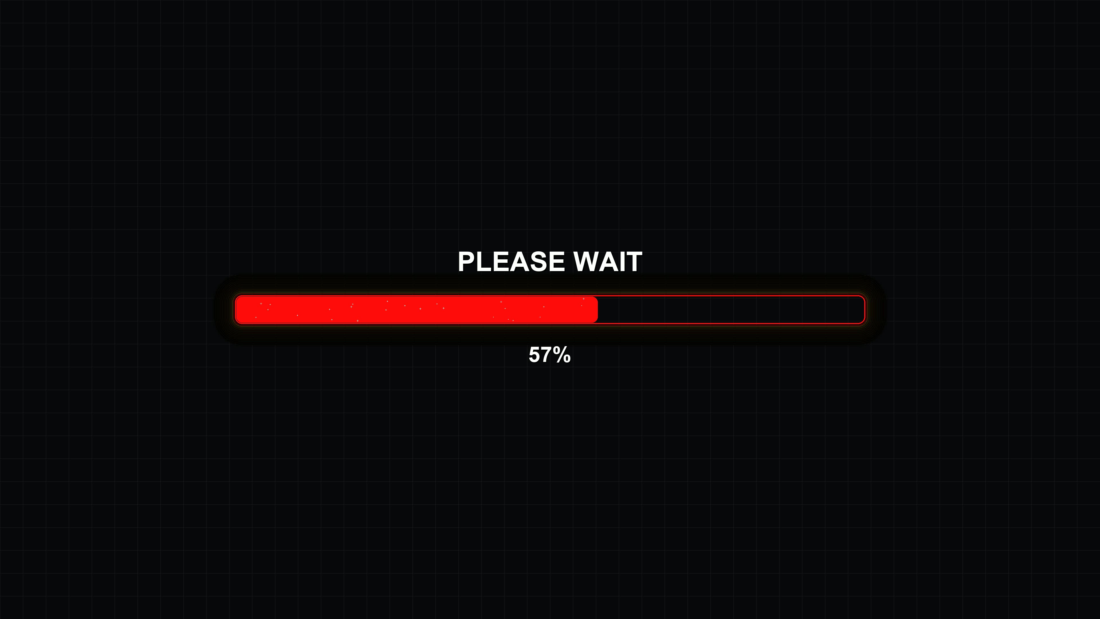 Progress bar animation shows waiting status with clear indication of loading completion for modern user interfaces