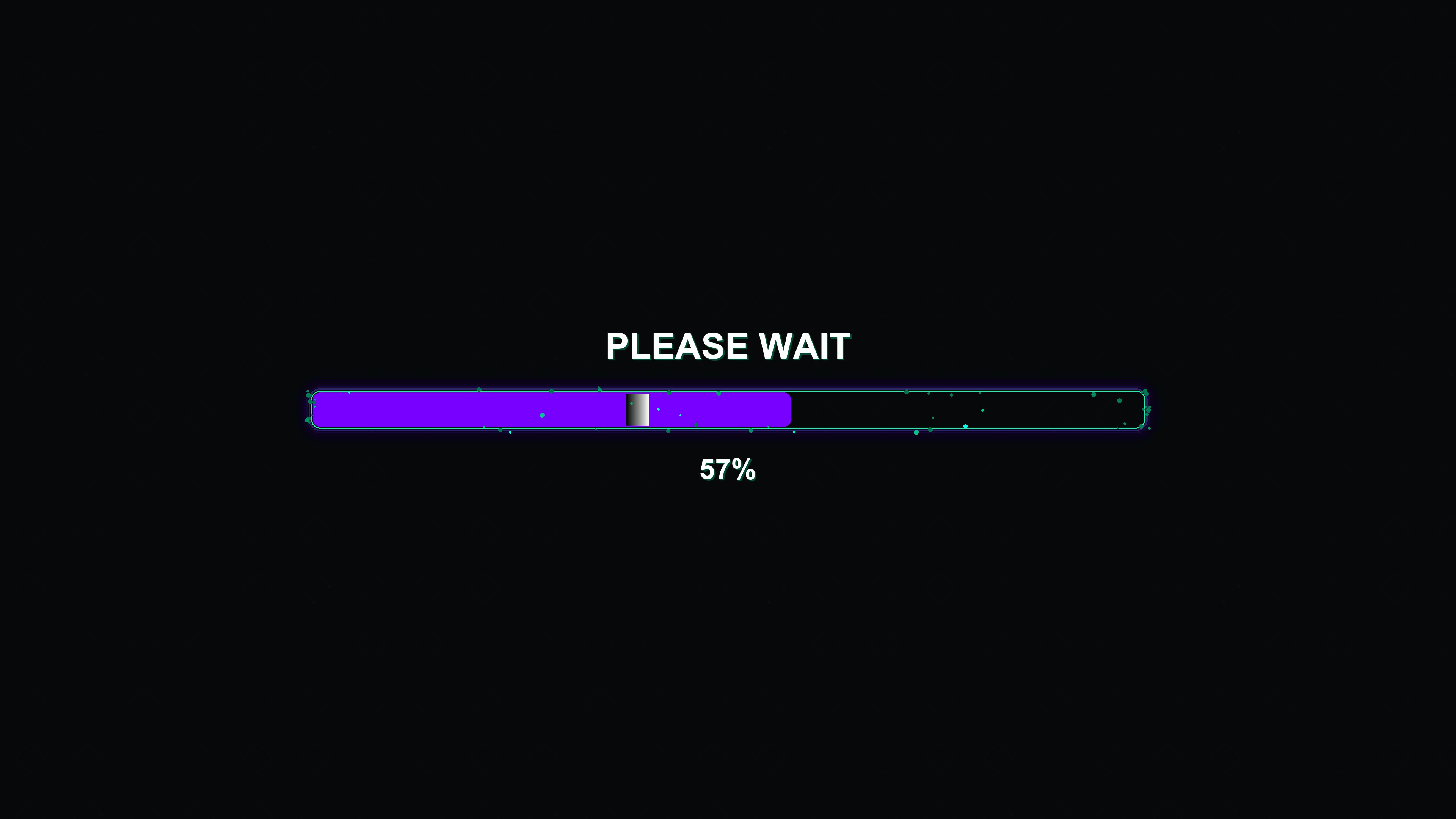 Modern progress bar animation for waiting periods with clear indicators for user interaction feedback in a digital format