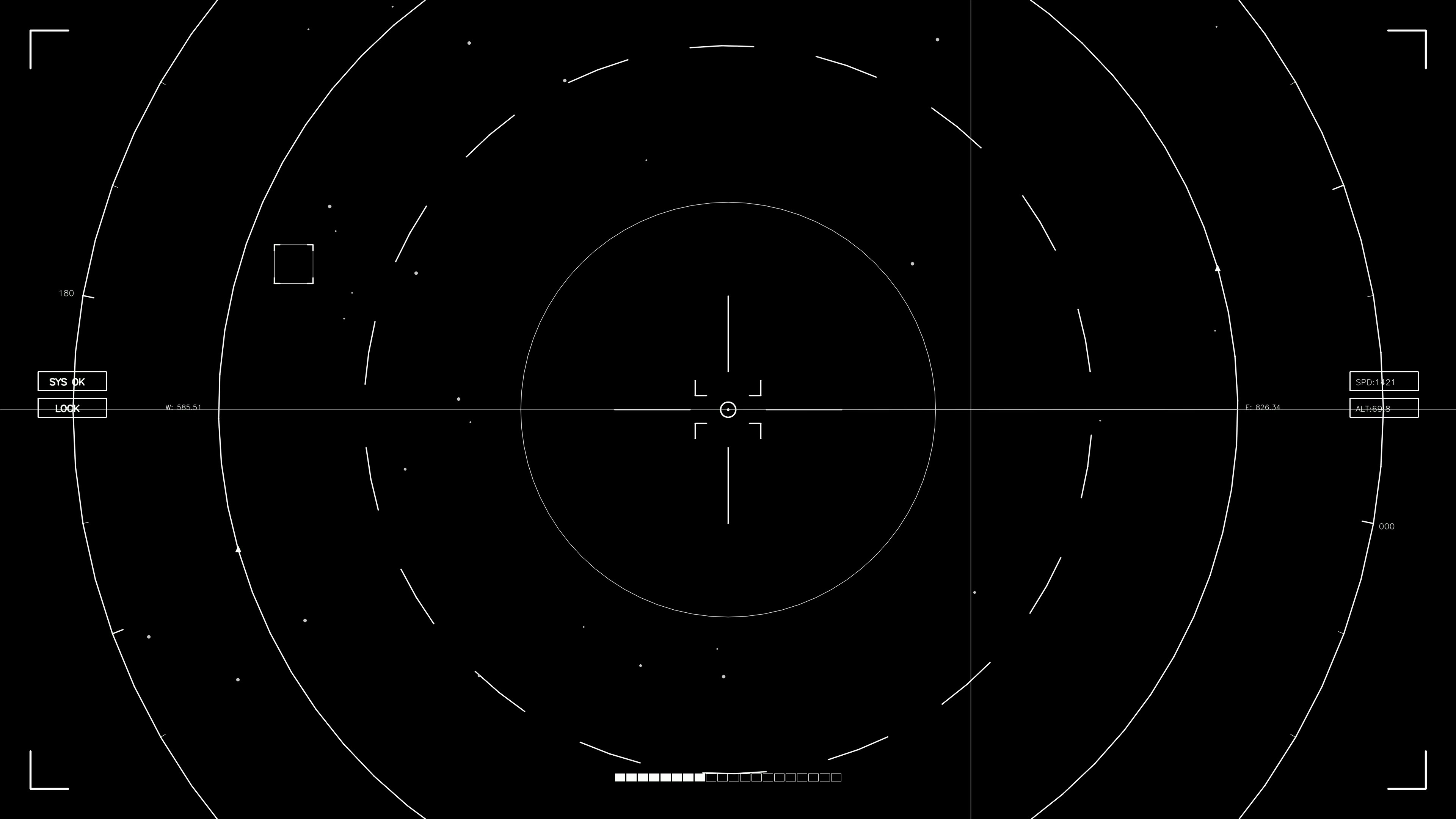 Hud elements animation for web designers and video editors with sci-fi themes for various projects in digital media