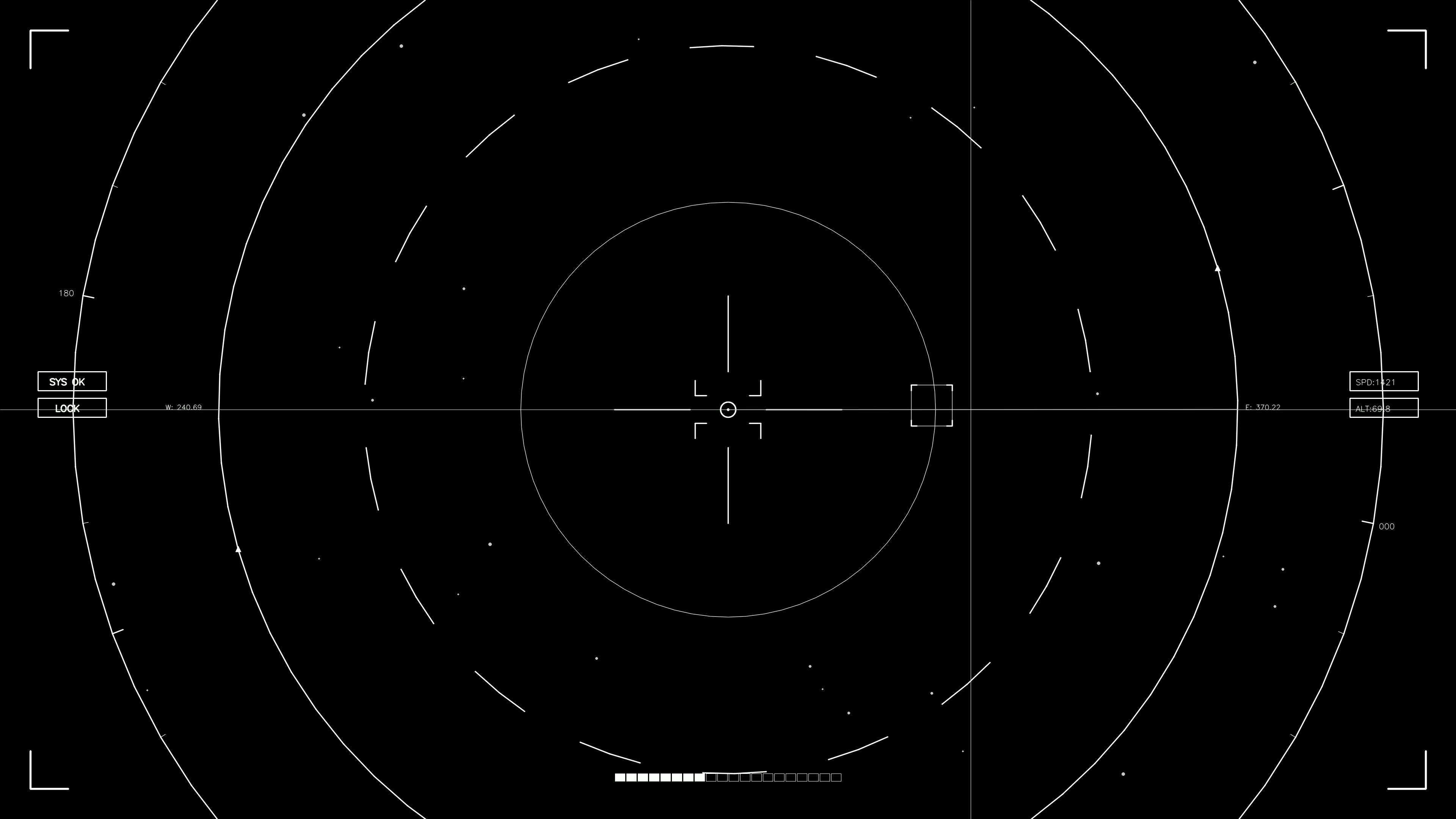 HUD elements animation designed for web developers and sci-fi video editing tasks showcasing shapes and layouts