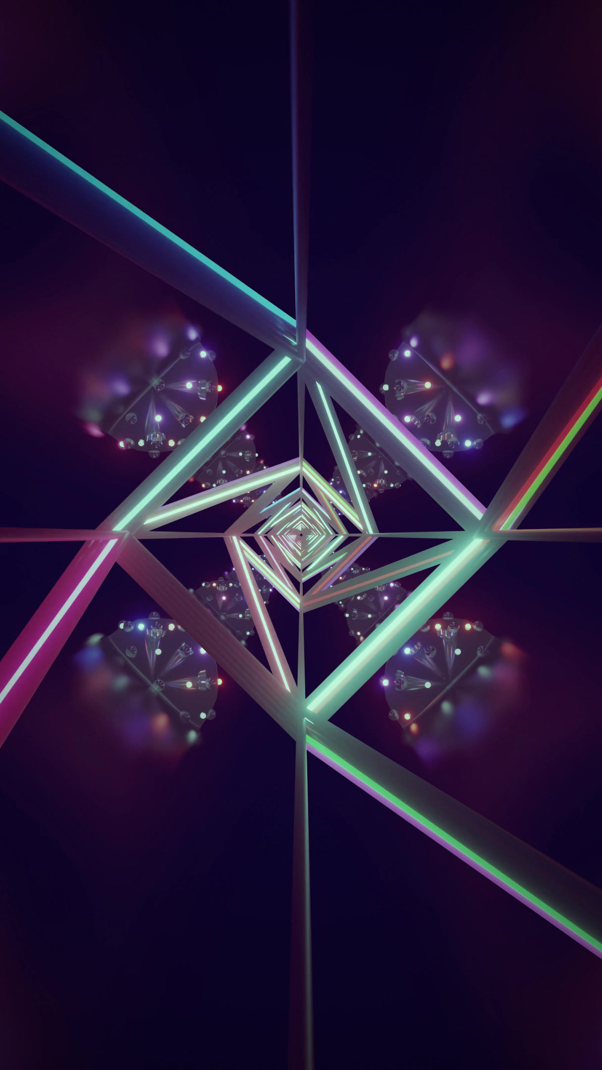 Visually captivating tunnel vj loop screensaver featuring seamles