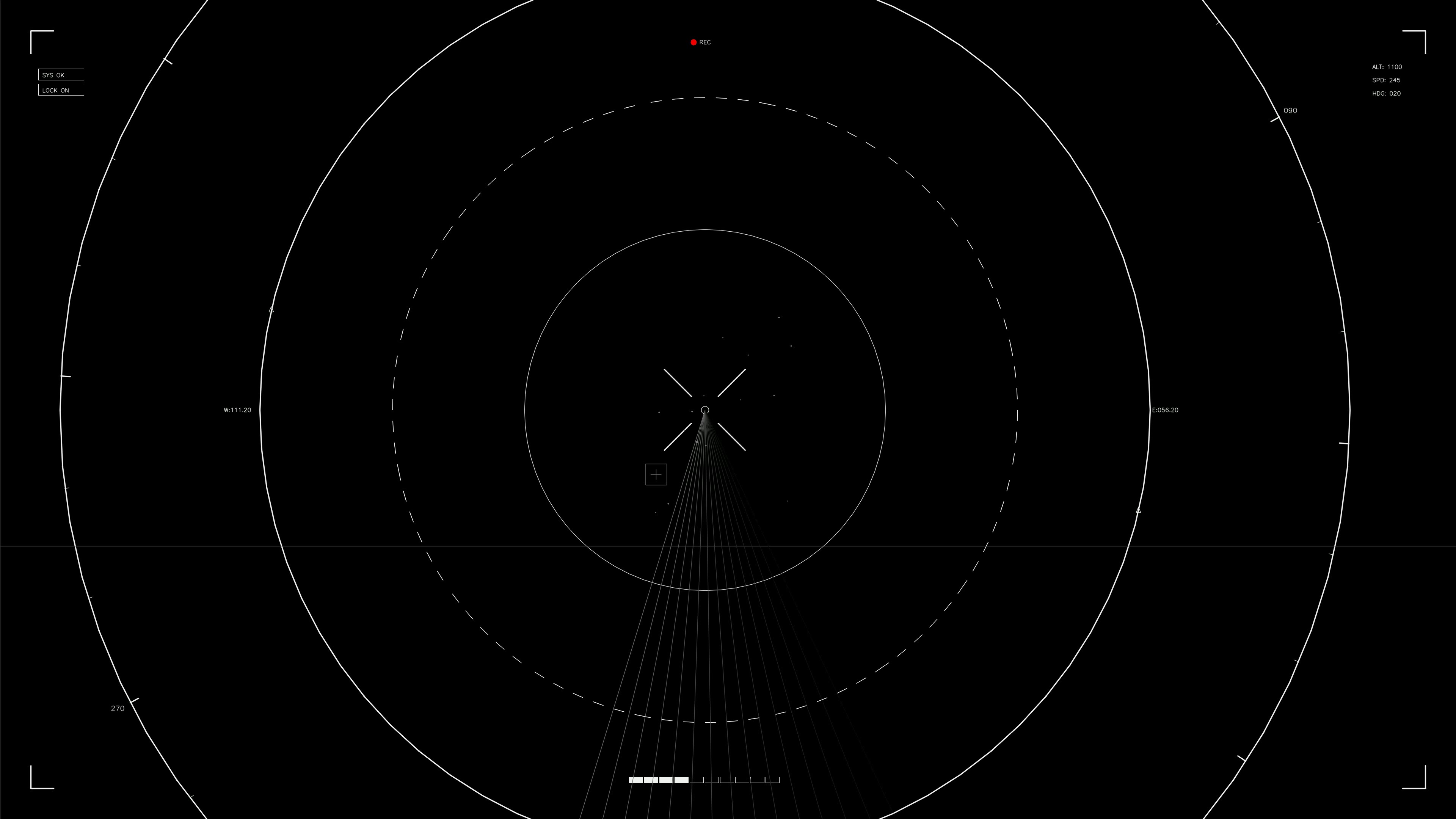 Hud elements animation created for web designers and sci-fi video editors showing interactive displays in a digital environment