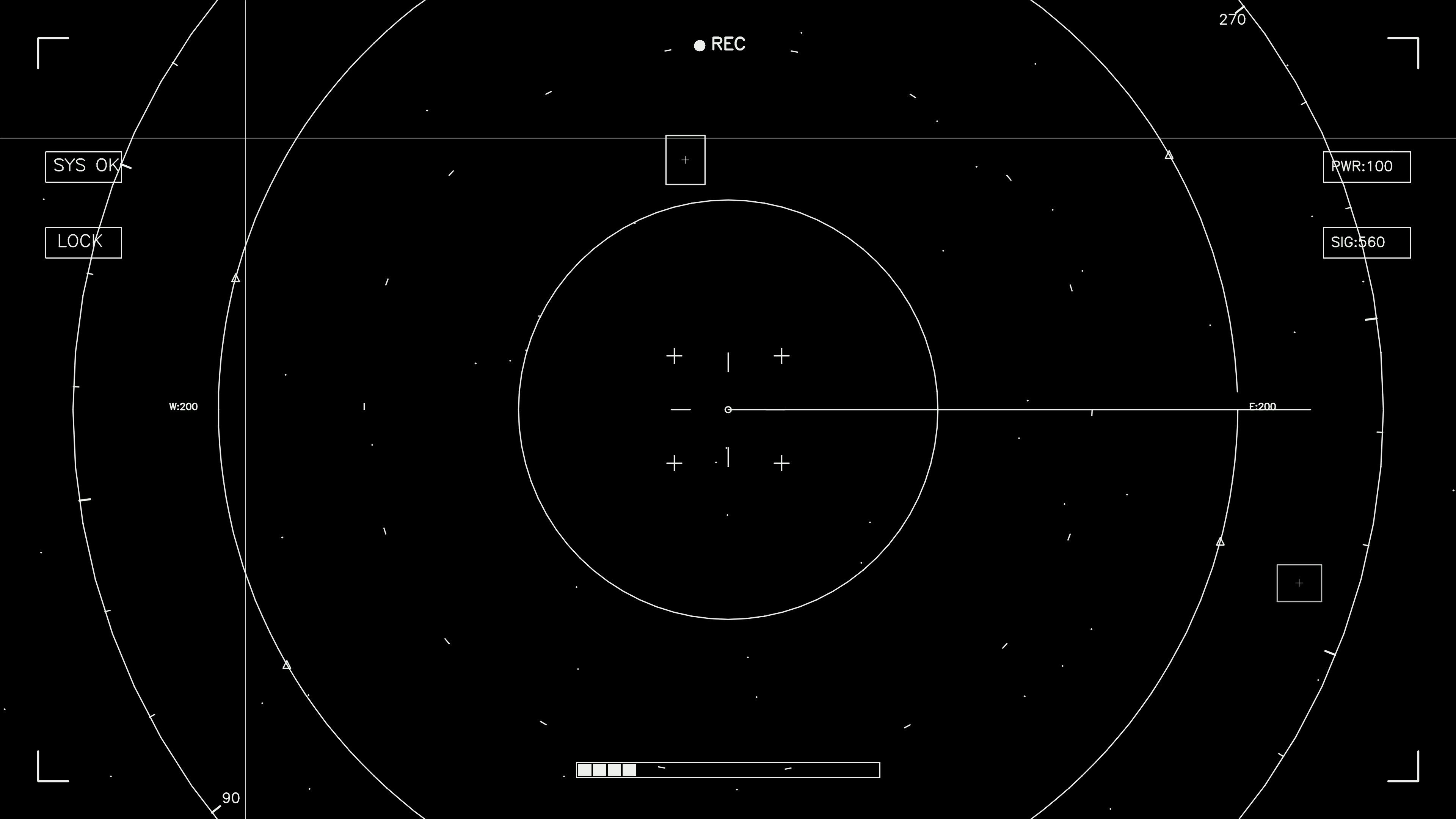 Hud elements animation for web designers and sci-fi video editors to create engaging visual content for futuristic themes