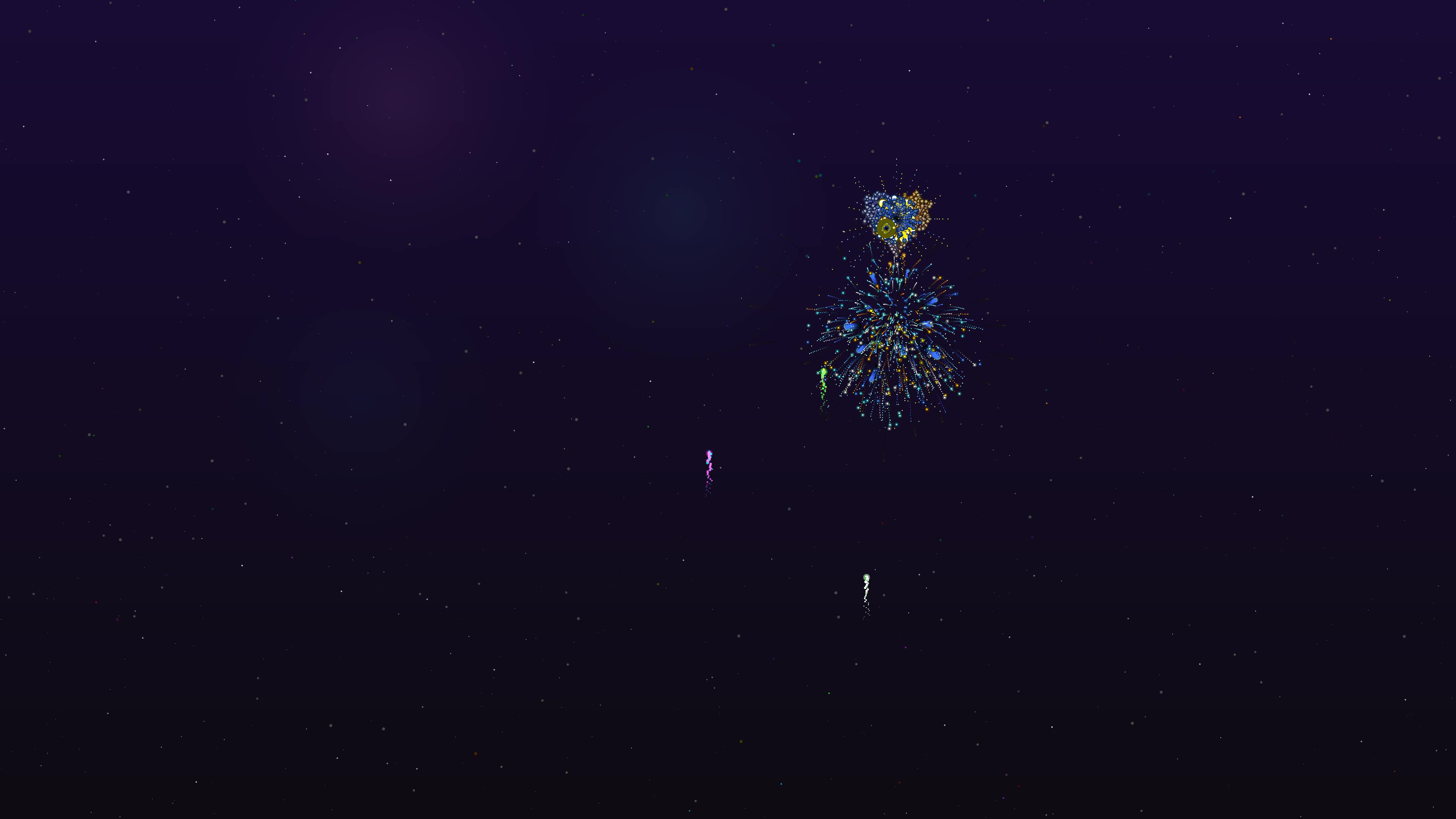 Scifi Neon Firework 010