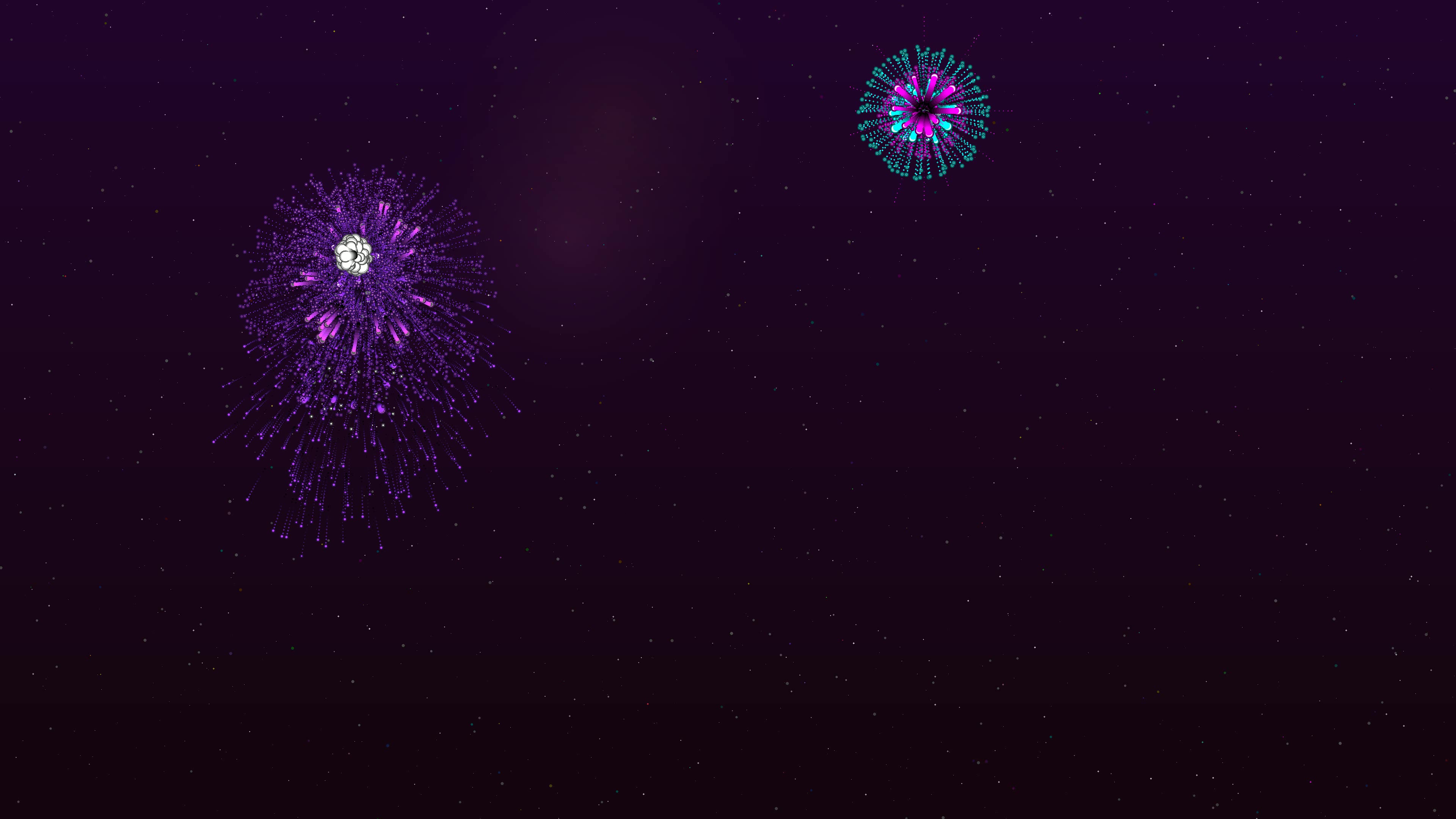 Scifi Neon Firework 085