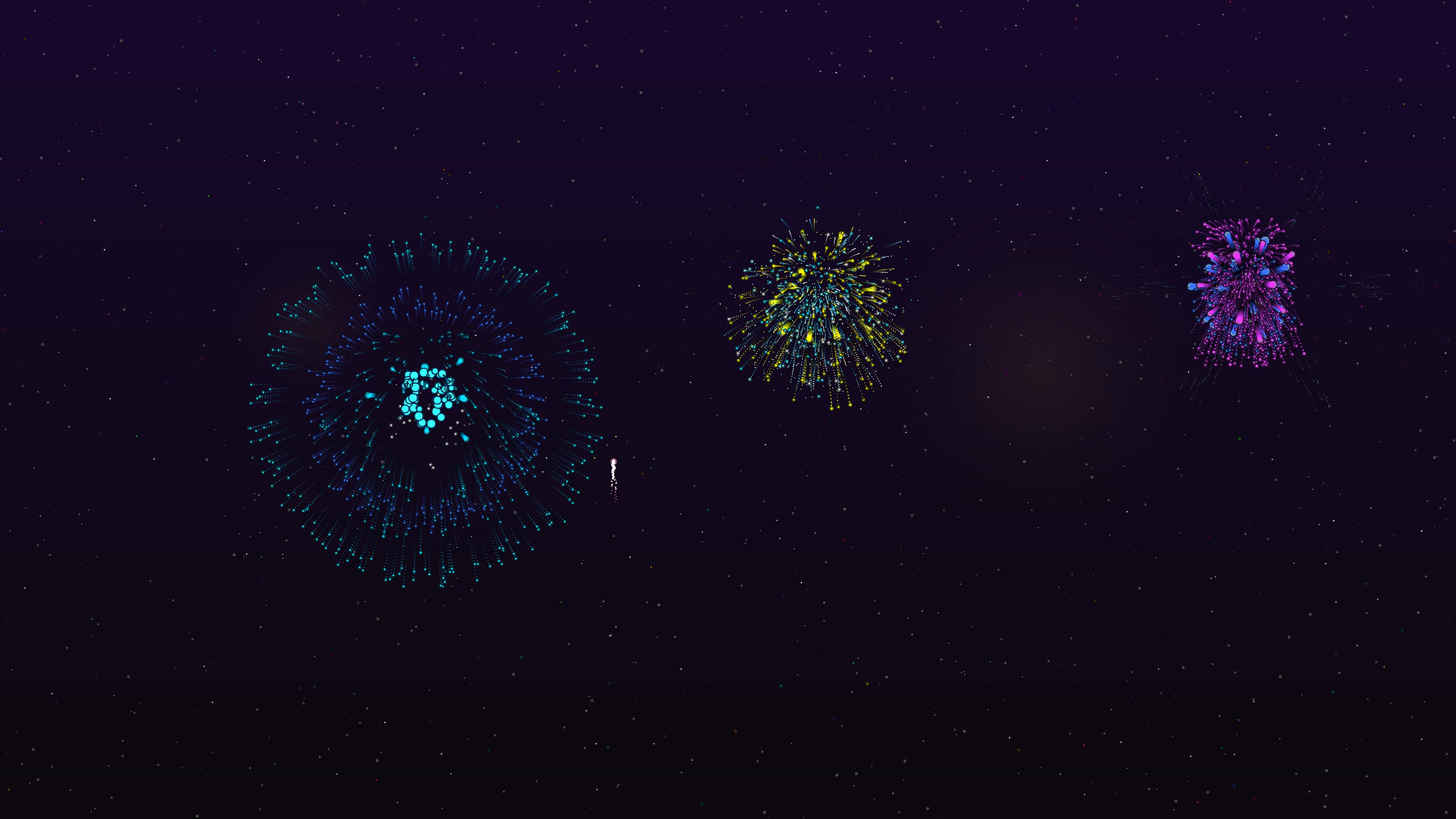 Scifi Neon Firework 087