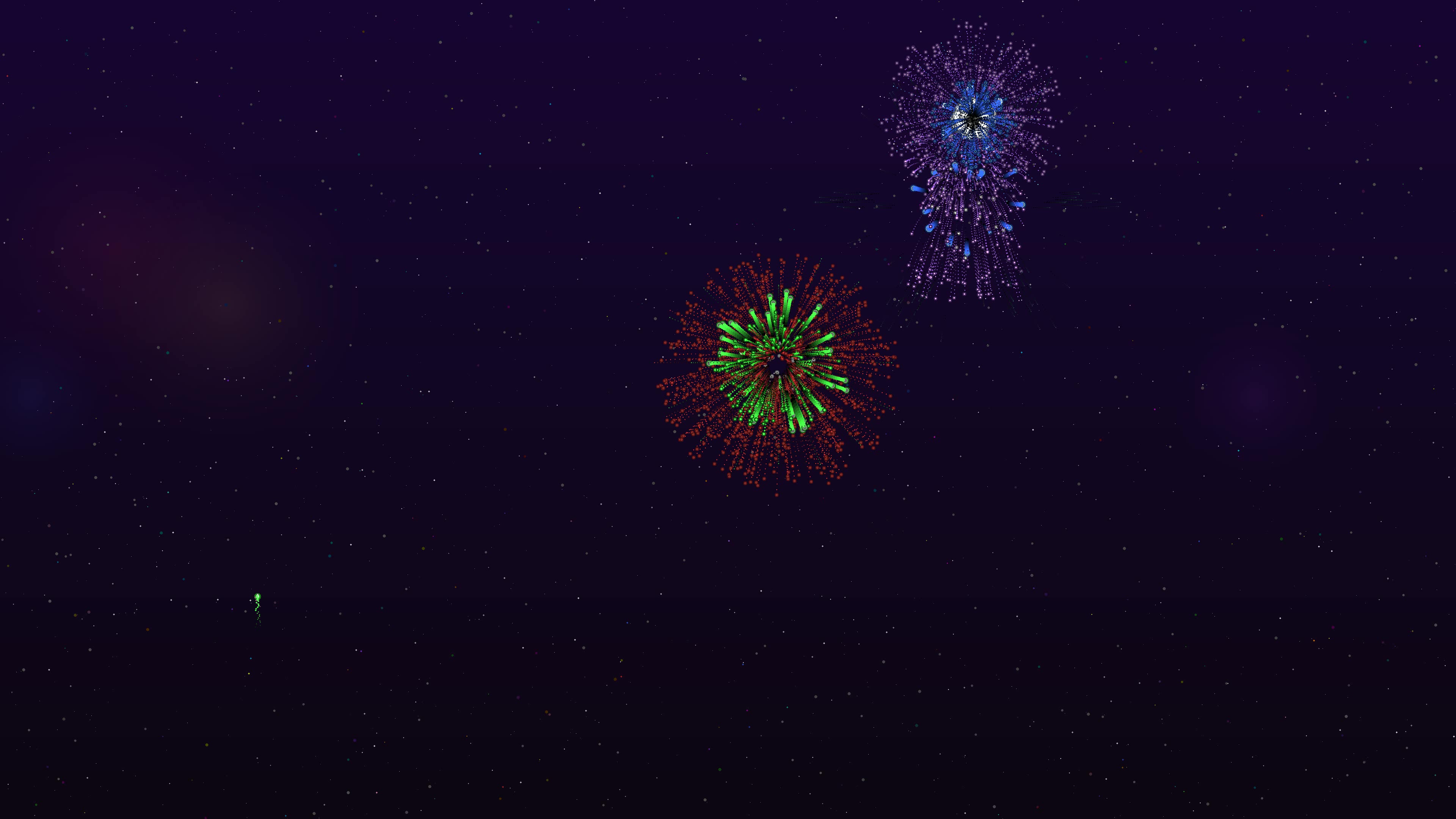 Scifi Neon Firework 090