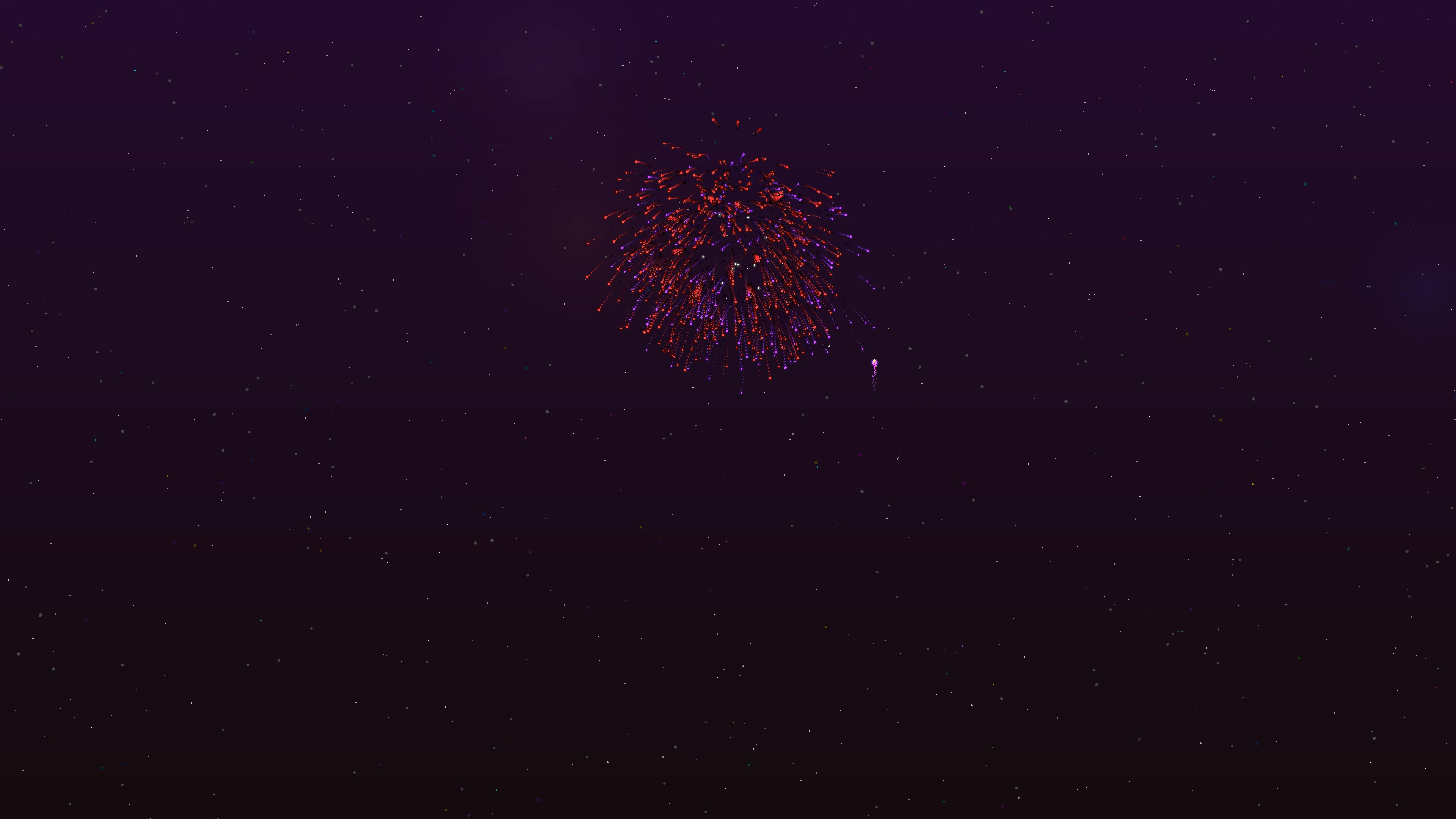 Scifi Neon Firework 098