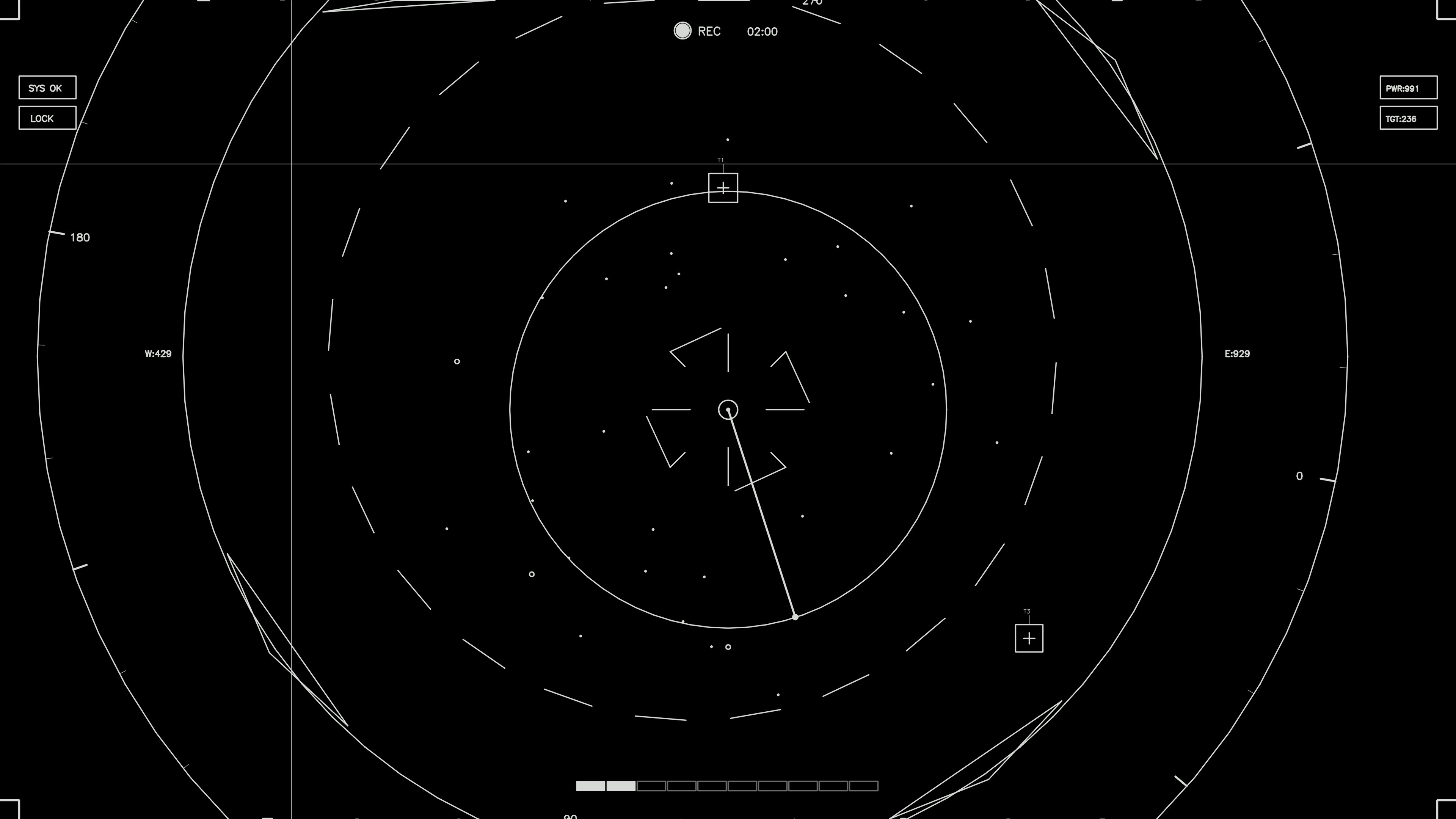 Hud elements animation for web designers and sci-fi video cutters showcasing a dynamic interface for futuristic digital projects