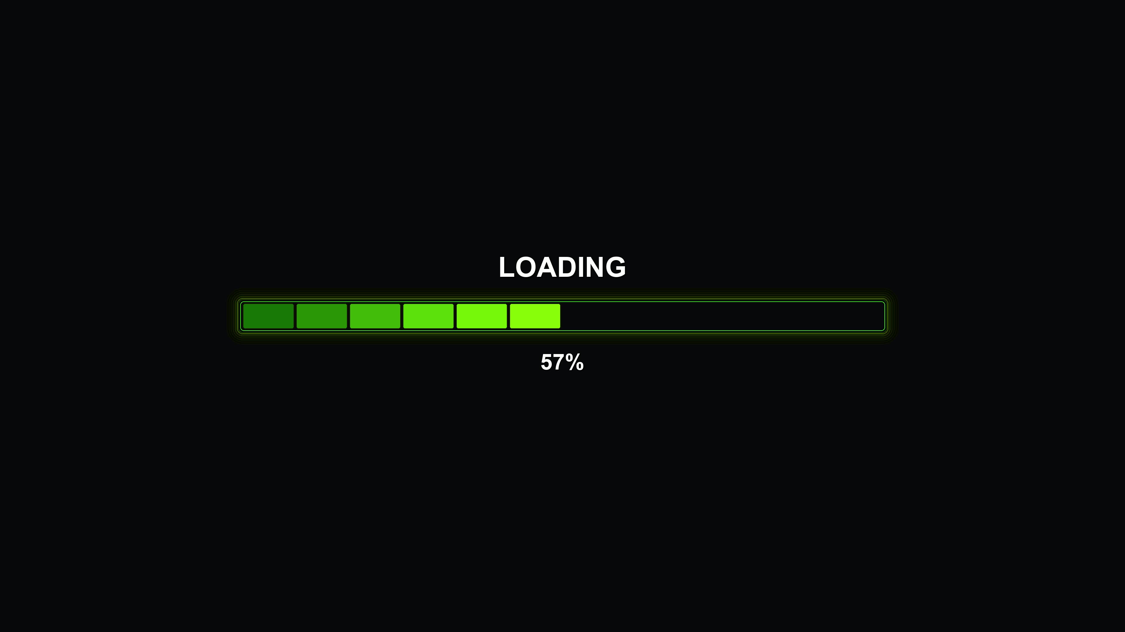 Progress bar animation shows vibrant colors filling up as loading reaches completion in a modern design for digital use