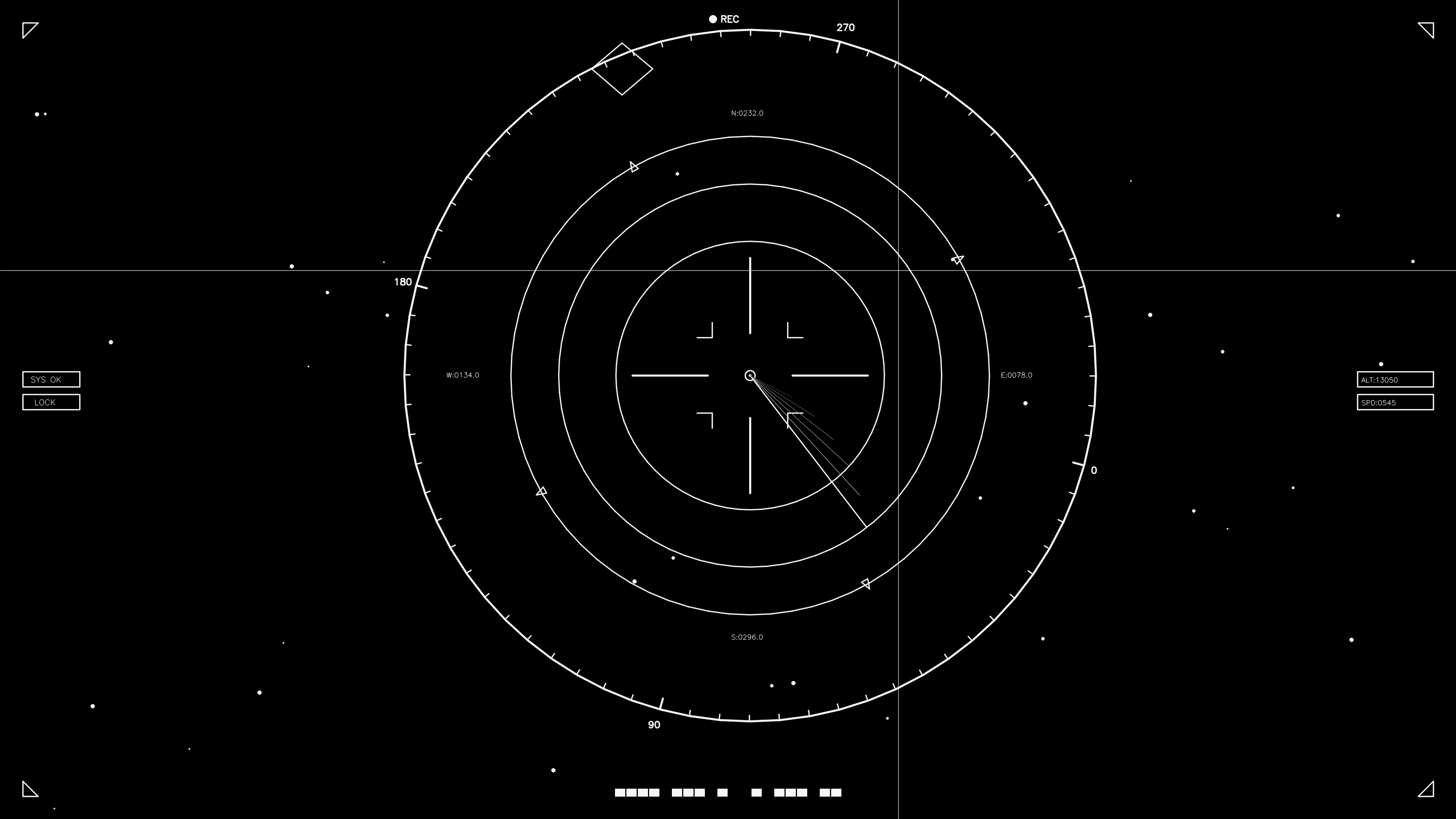 Hud elements for web designers and video editors in sci-fi style animated for user interface design