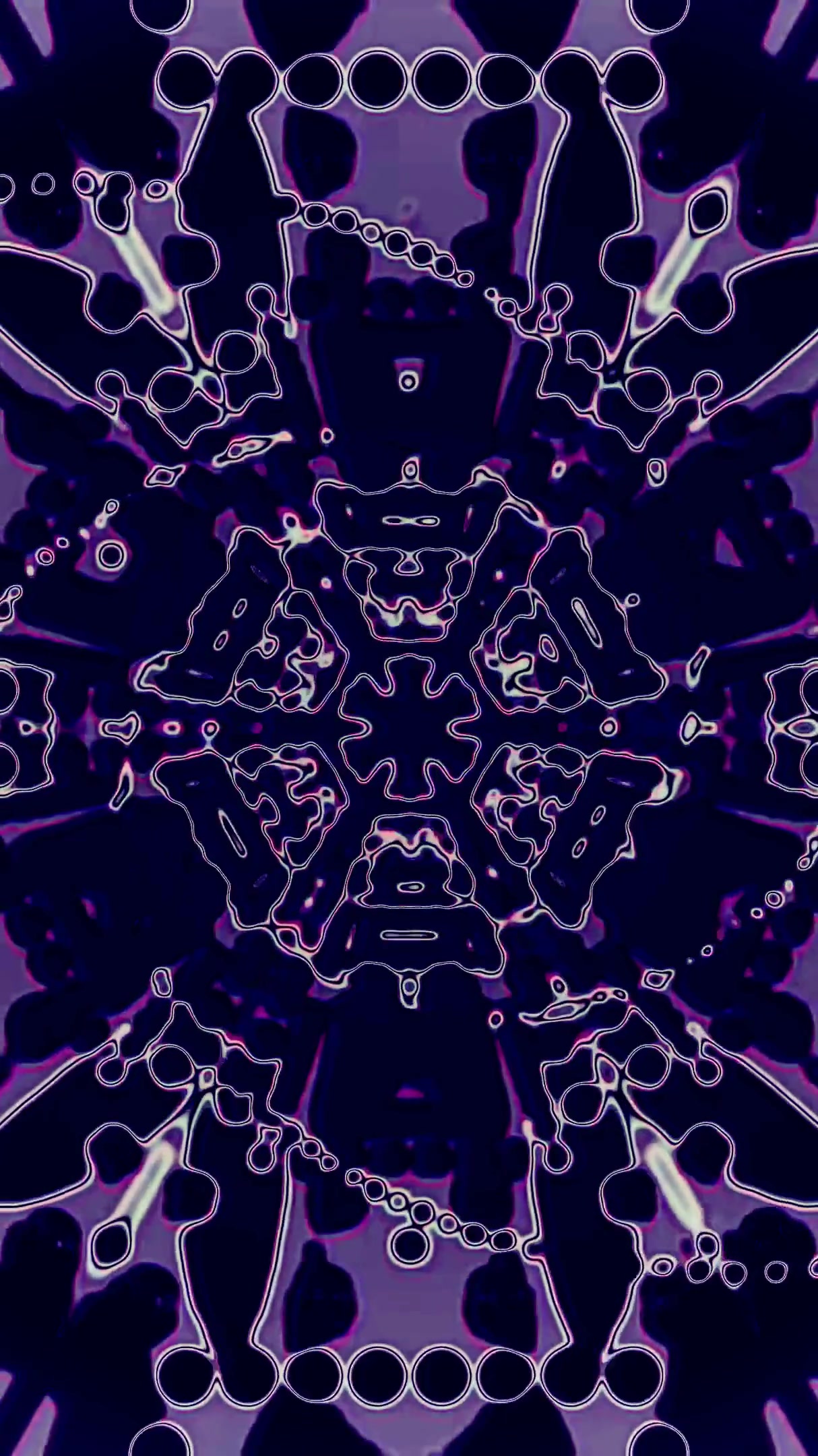 Colorful abstract tunnel animation creates mesmerizing visual experience in seamless loop for dynamic screensaver use