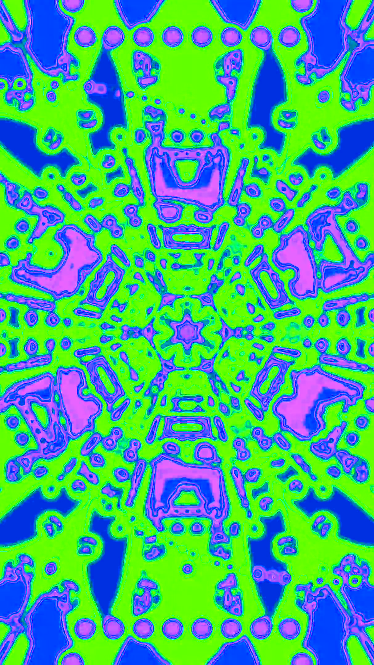 Tunnel video VJ loop captivating seamless display of vibrant colo