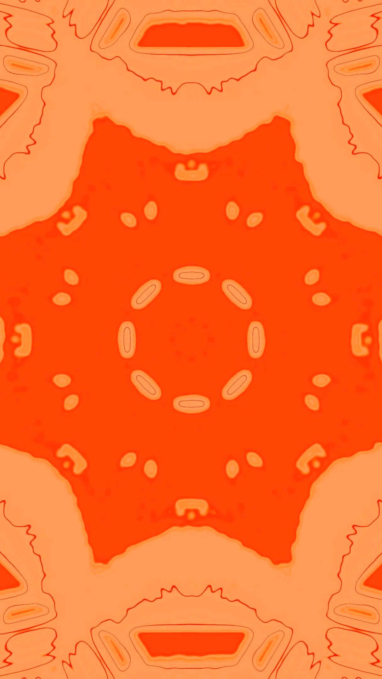 Tunnel video vj loop screensaver with seamless design featuring o