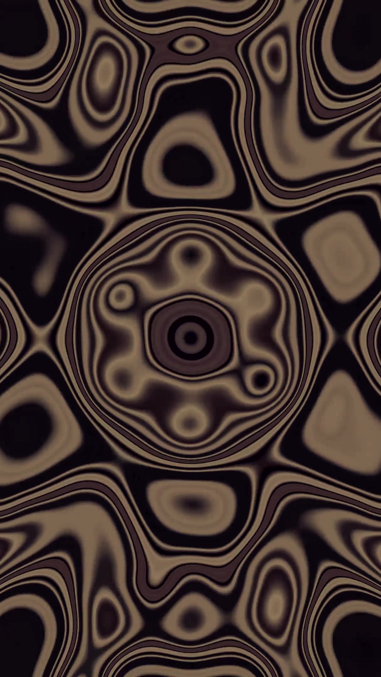 Dynamic tunnel video loop showcasing seamless patterns for immers