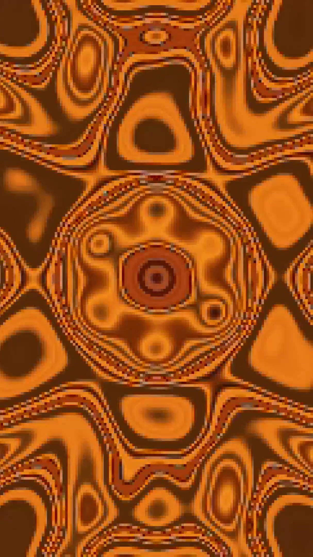 Colorful tunnel video vj loop screensaver creates an immersive vi