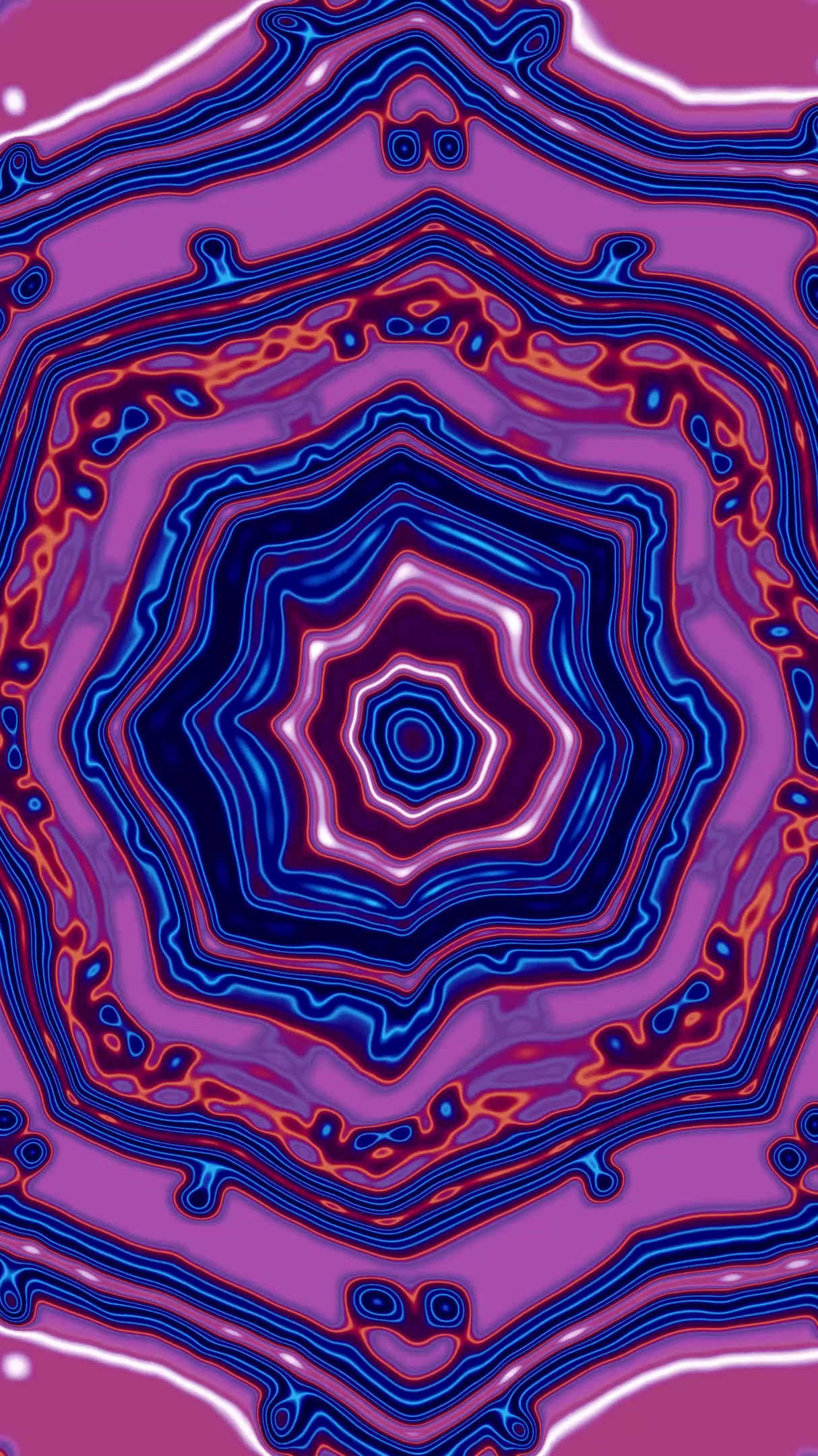 Colorful tunnel video vj loop creating mesmerizing seamless visual experience