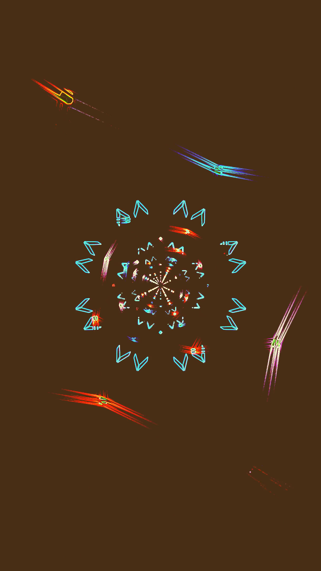 Visually captivating tunnel video loop enhancing digital experiences with colorful patterns and seamless motion