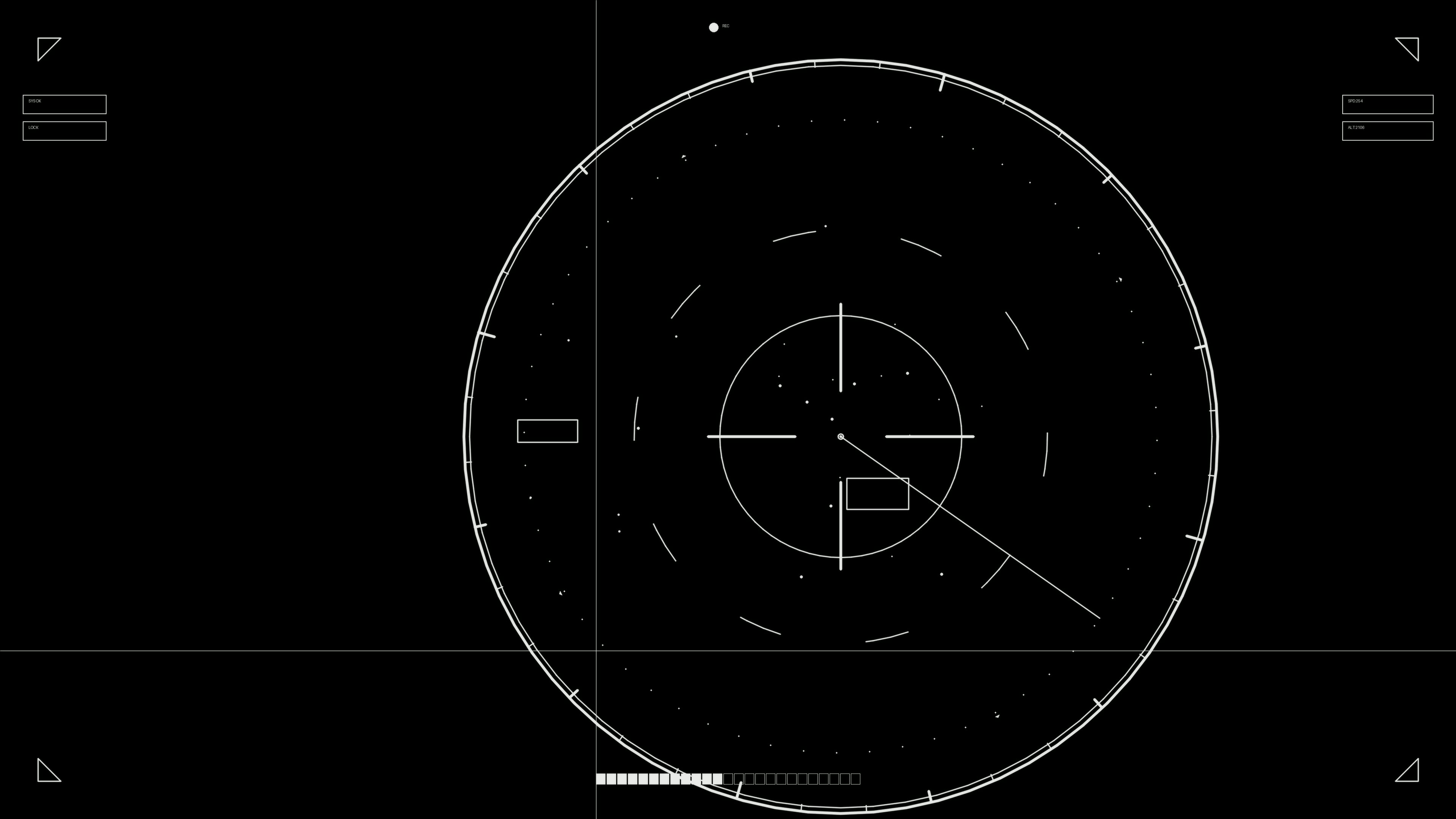 Hud elements animation for webdesigners and sci-fi video projects creating engaging user experiences