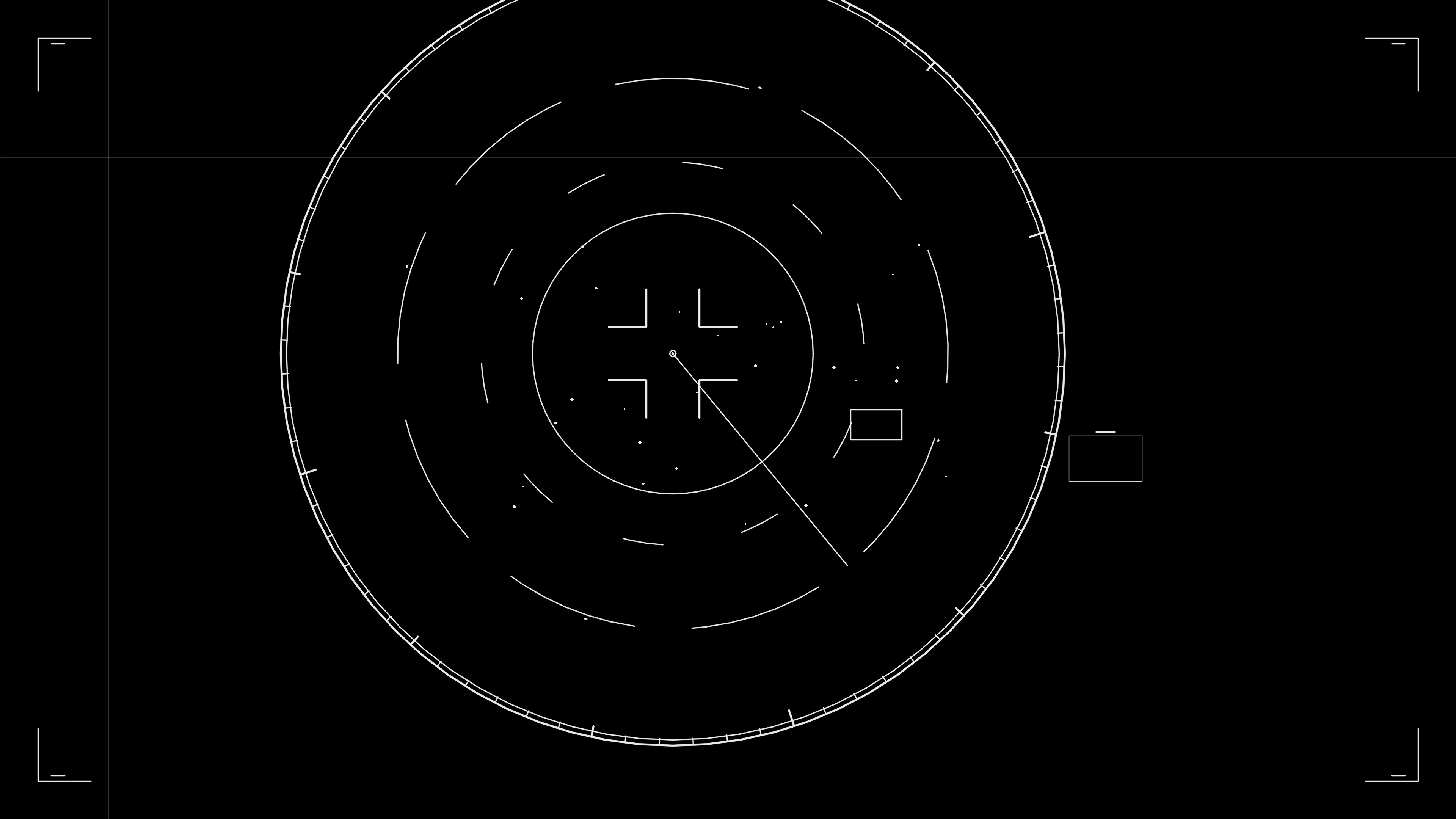Hud elements animation for web designer and sci-fi video cutter focusing on futuristic graphics and motion design for projects and presentations