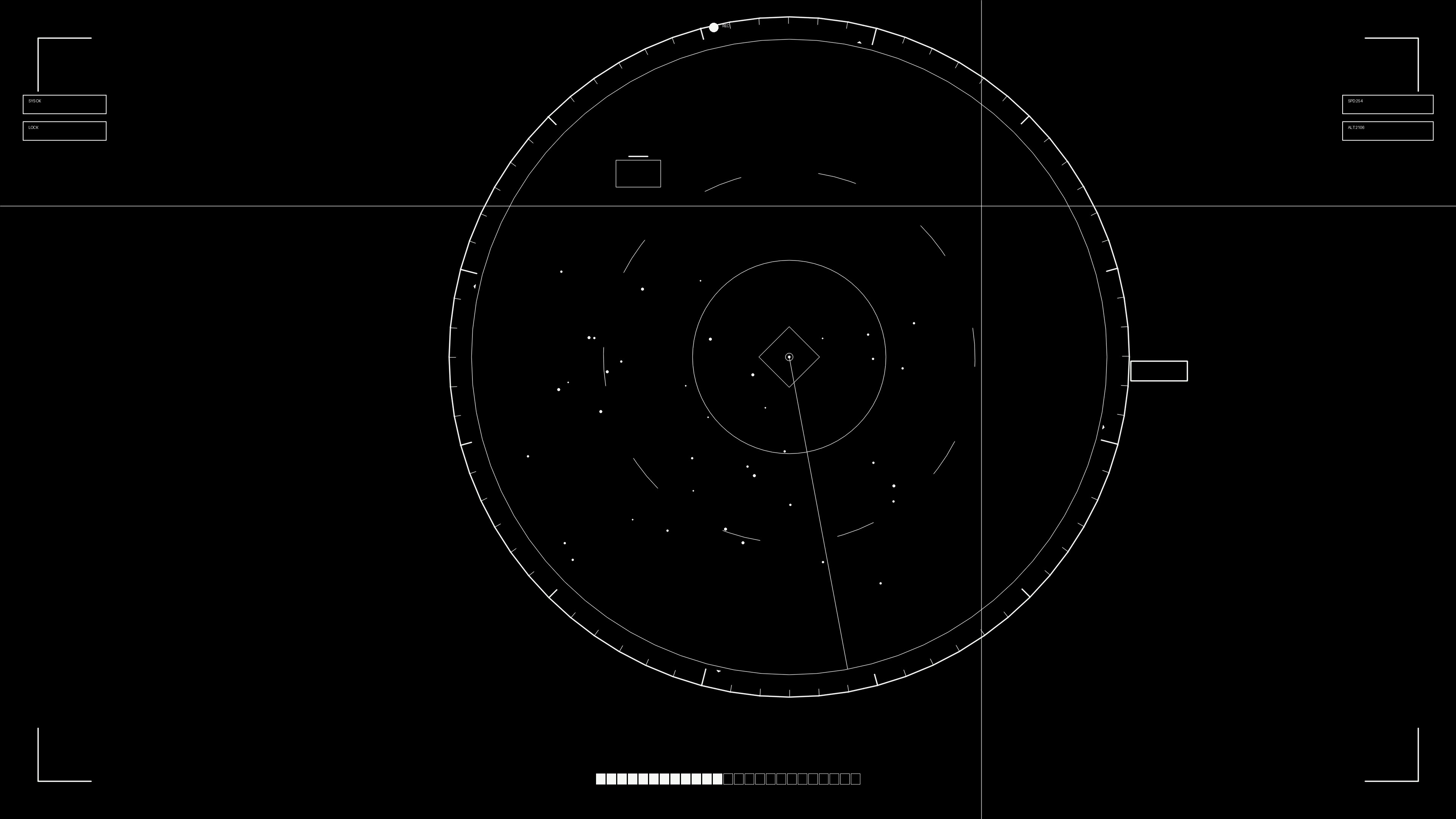 Hud elements animation for web designers and sci-fi video editors showcasing a futuristic interface