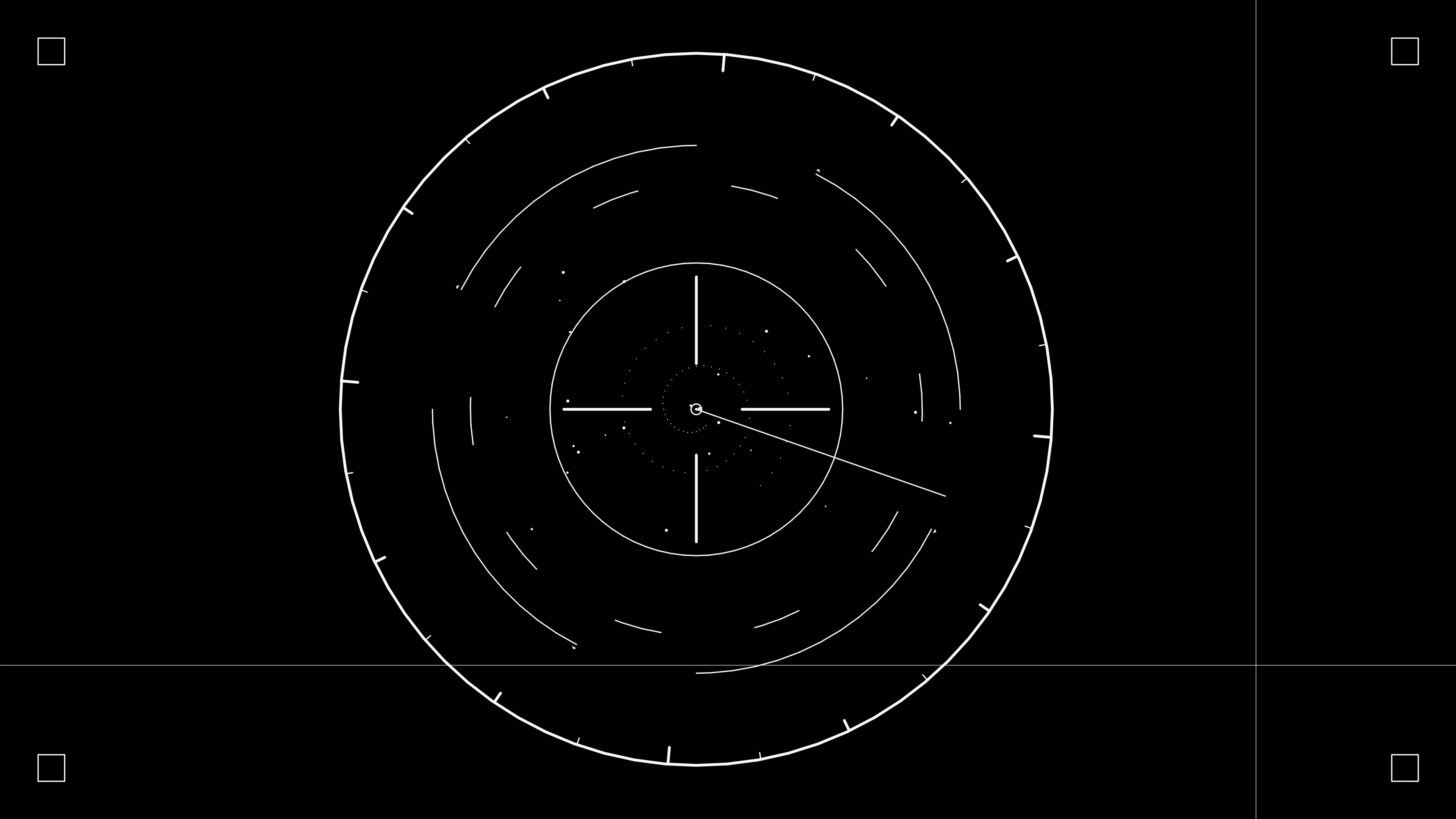 Hud elements animation for web design and sci-fi video projects to enhance user experience and visual appeal